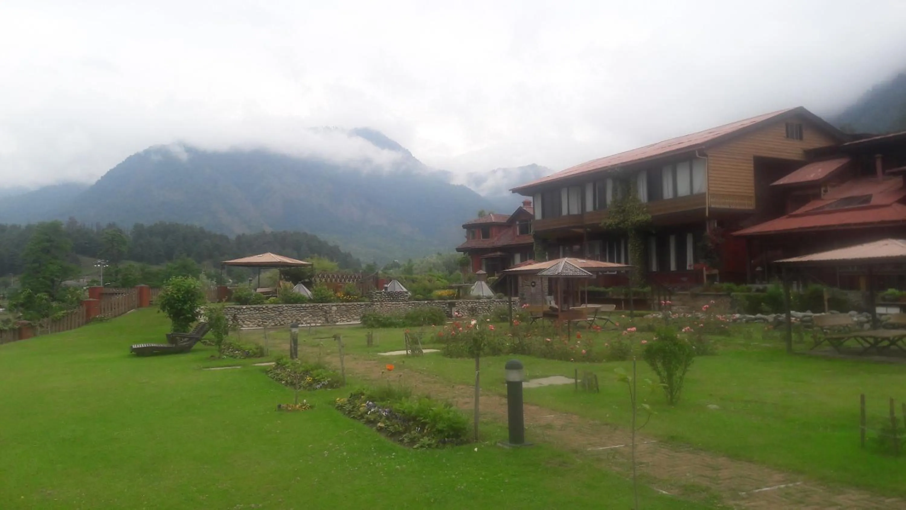 Property building in Pahalgam Hotel Riverside Luxury