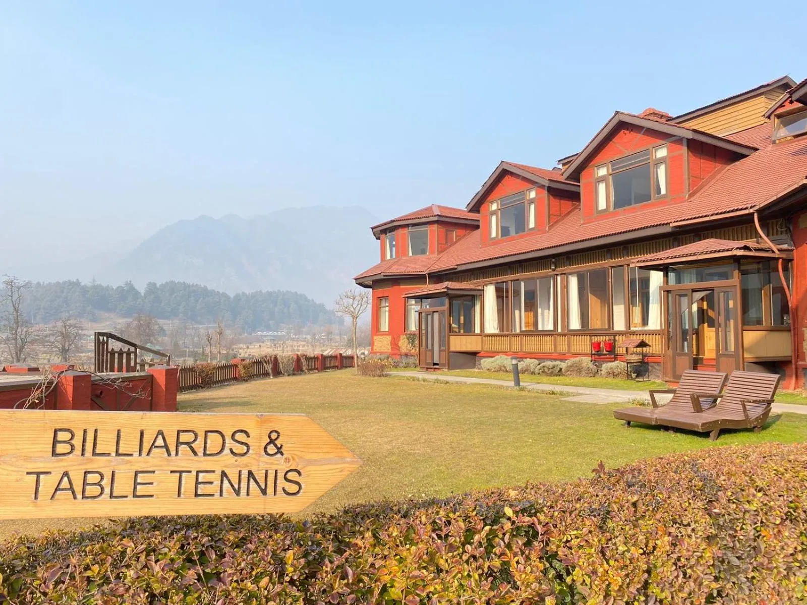 Property building in Pahalgam Hotel Riverside Luxury