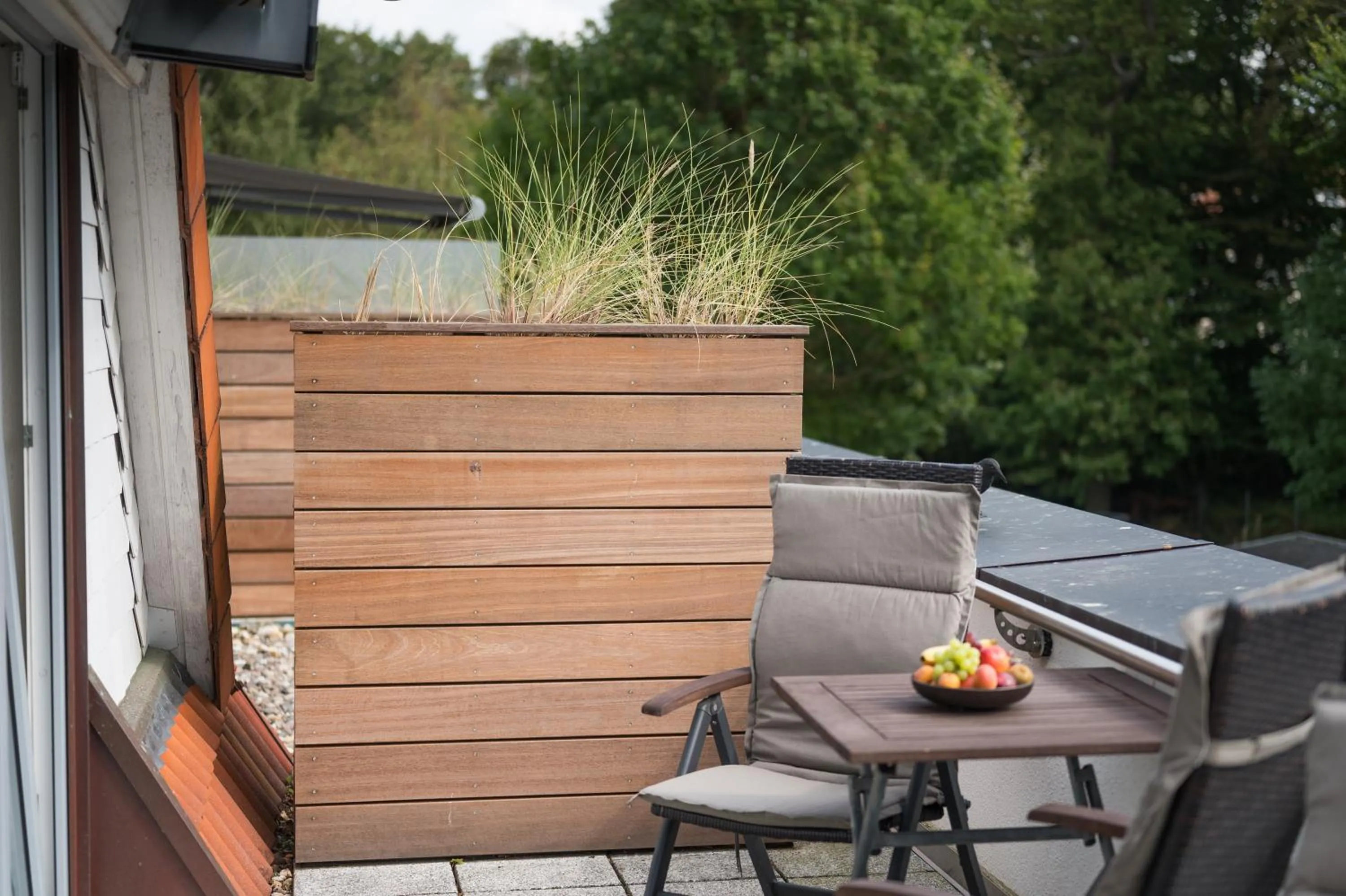 Balcony/Terrace in Hotel Haus am Meer