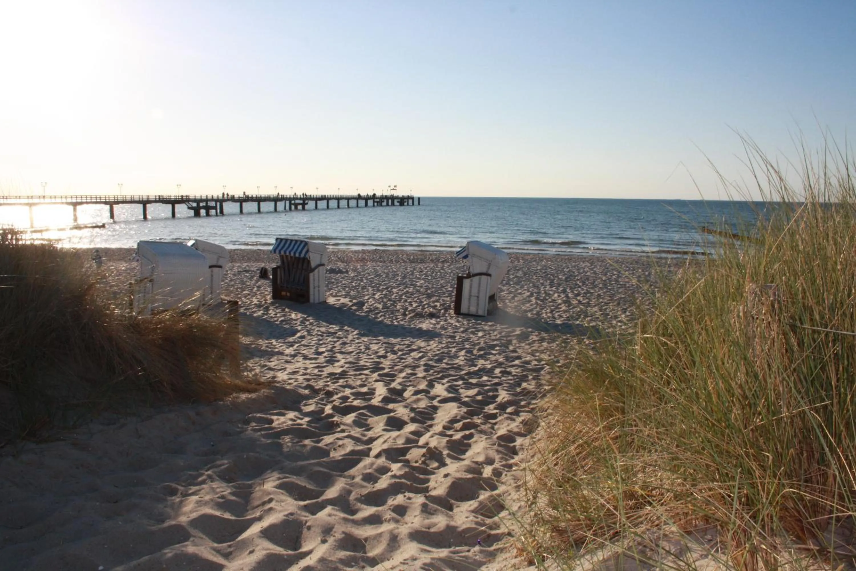 Beach in Hotel Haus am Meer