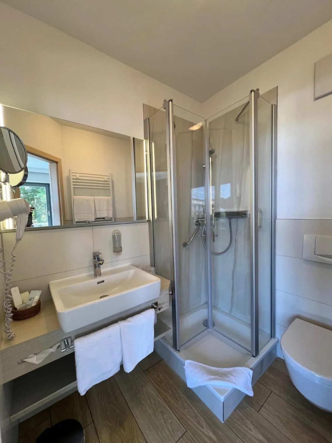 Bathroom in Hotel Haus am Meer