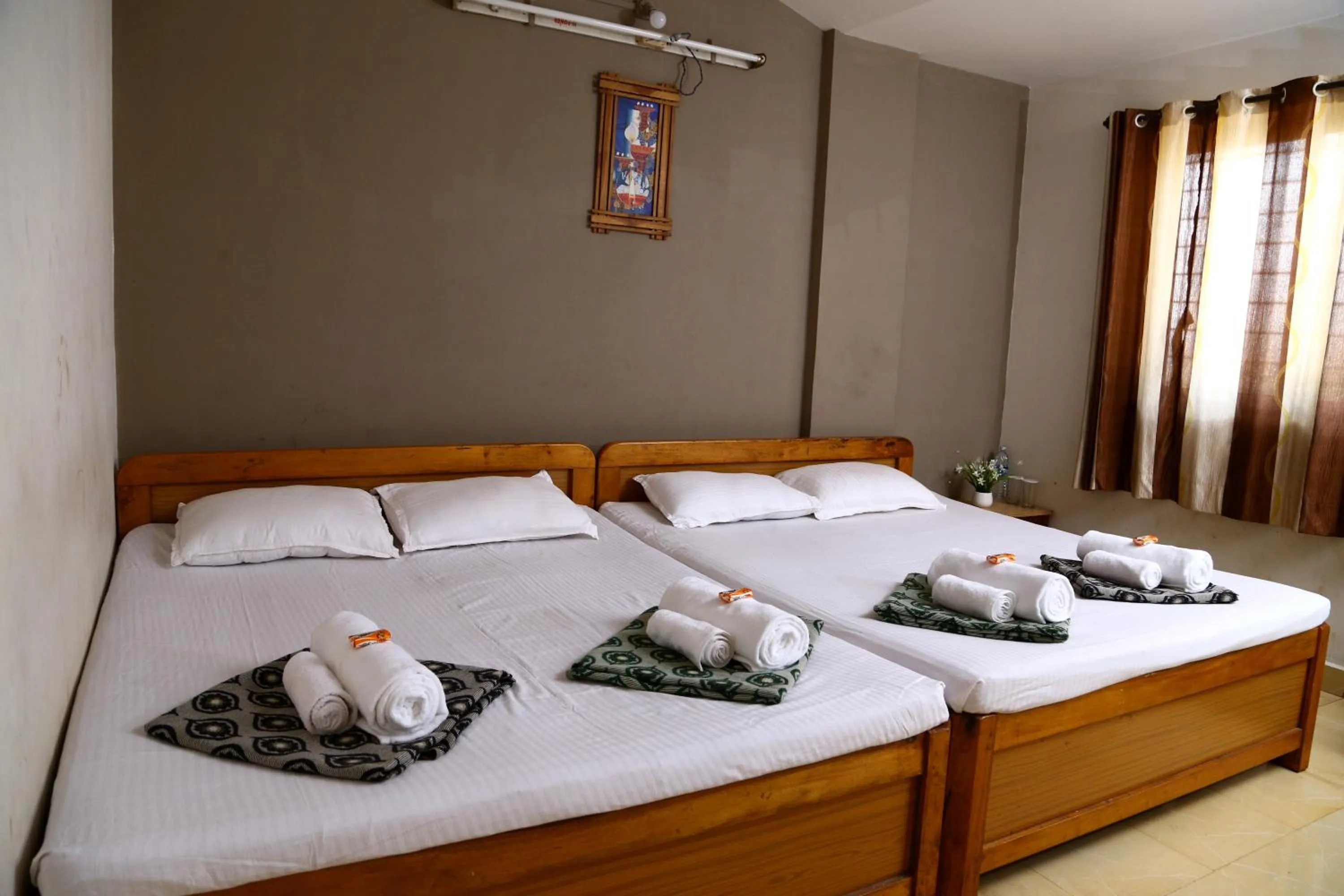 Photo of the whole room, Bed in Atithi Lodge