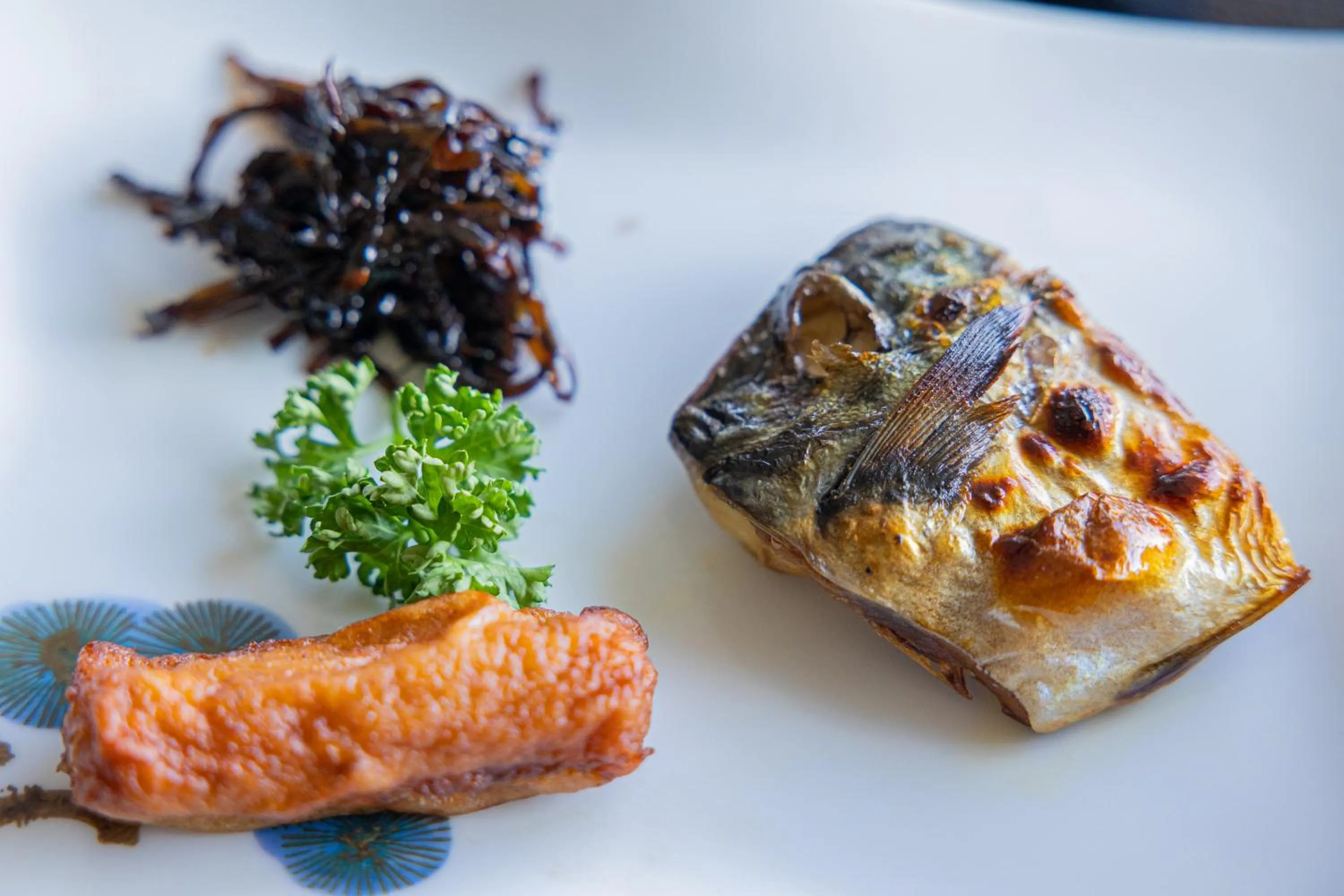 Breakfast in Sakurajima Seaside Hotel