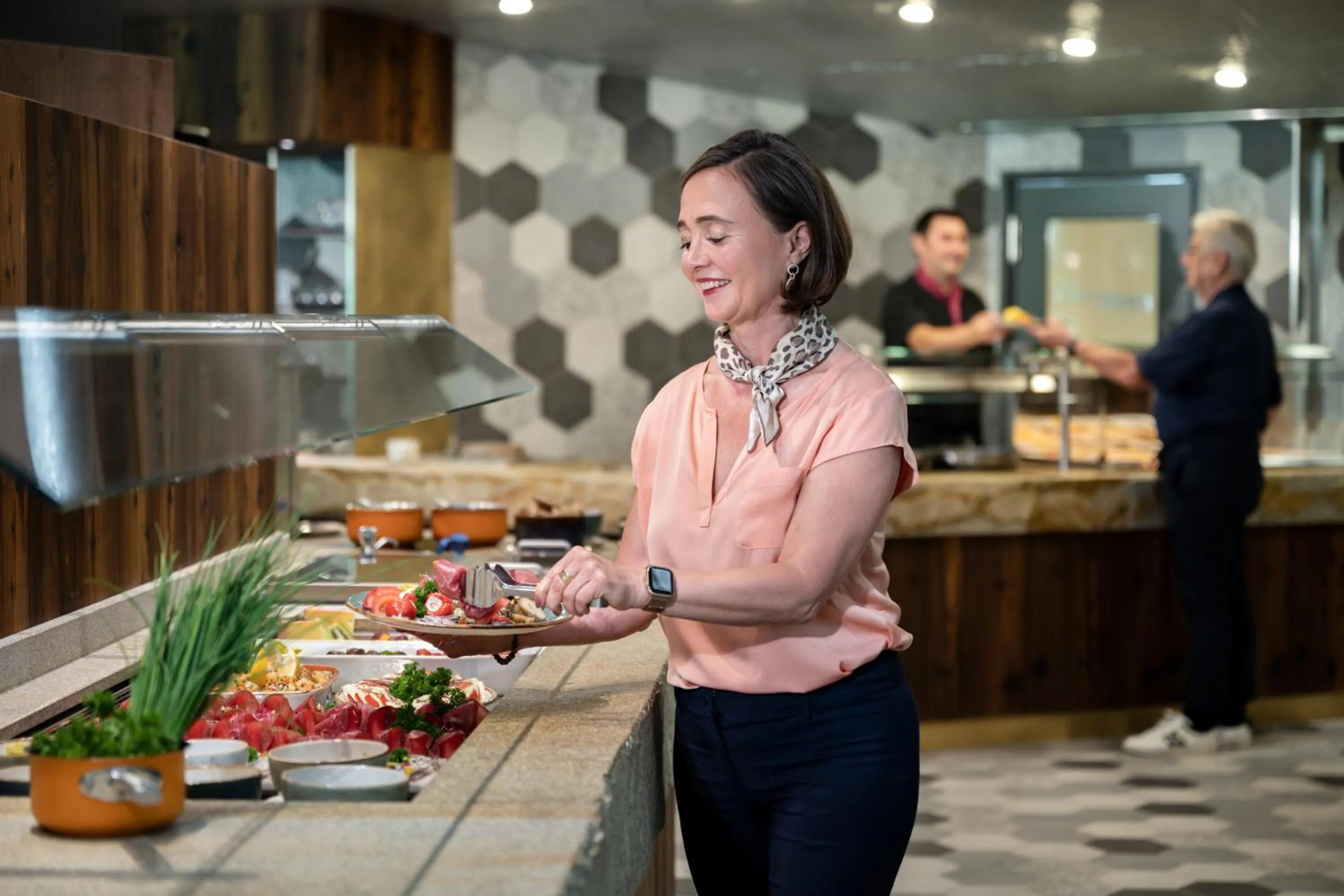 Restaurant/places to eat in Hotel FrechDachs