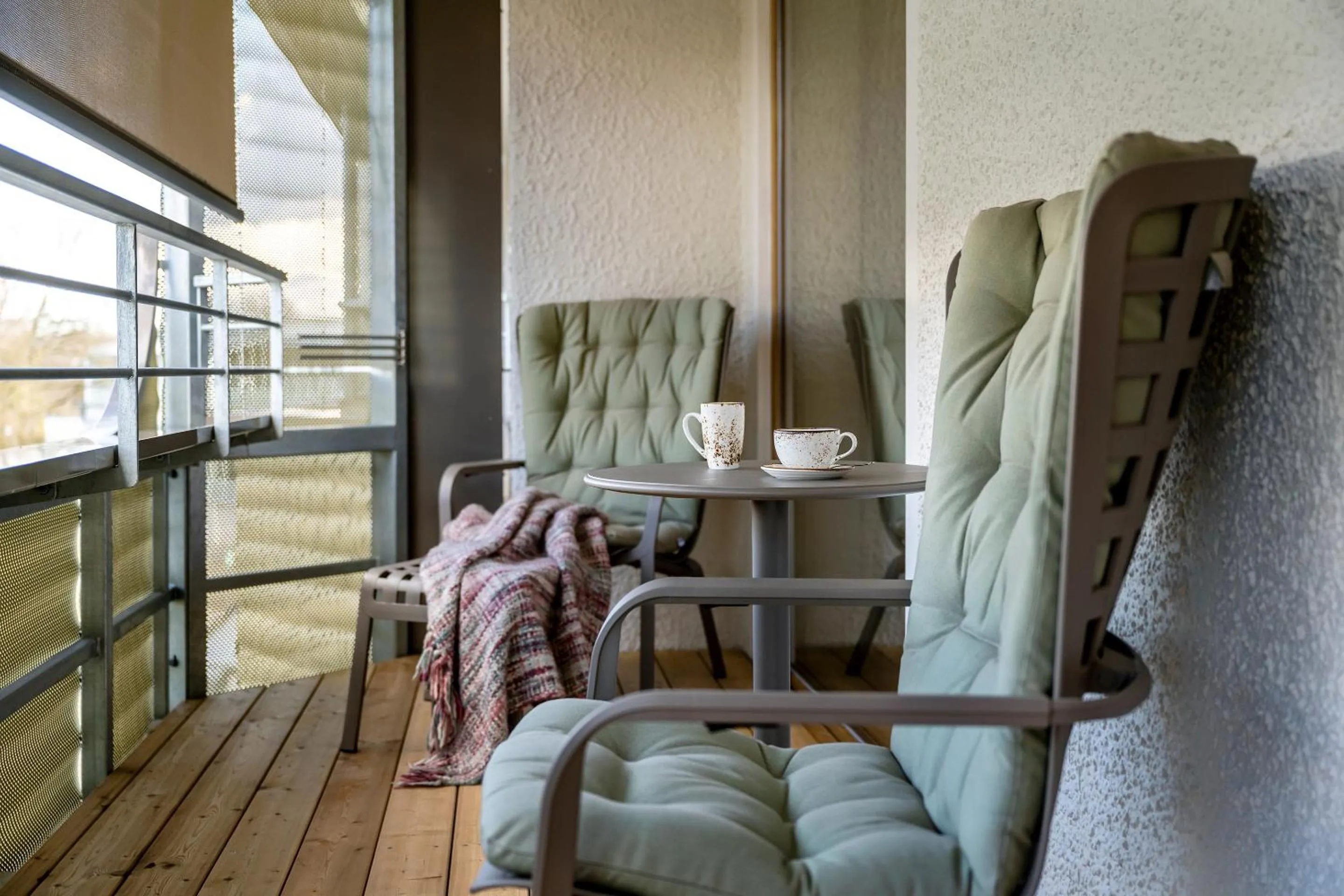 Balcony/Terrace in Hotel FrechDachs