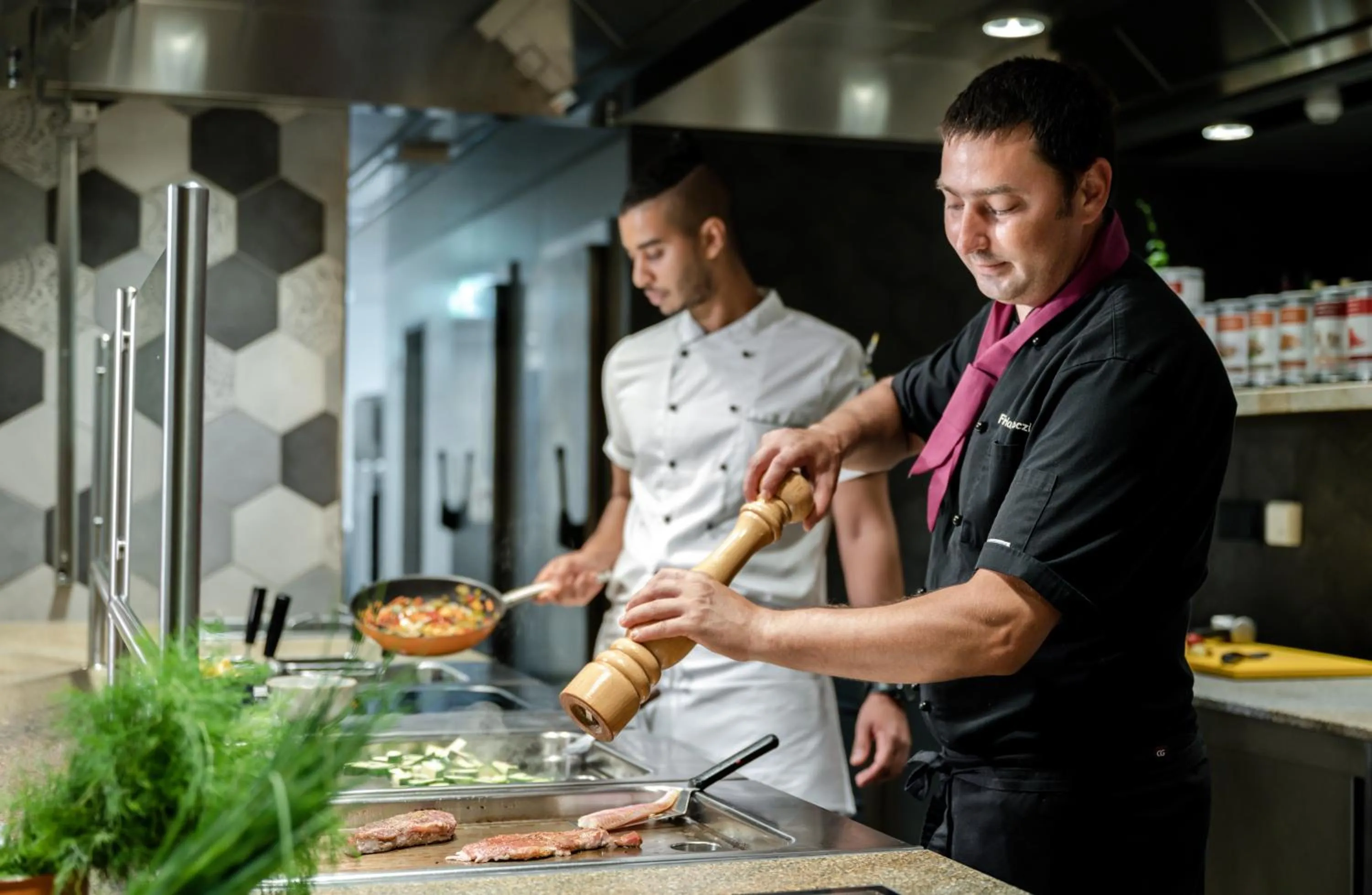 Restaurant/places to eat in Hotel FrechDachs