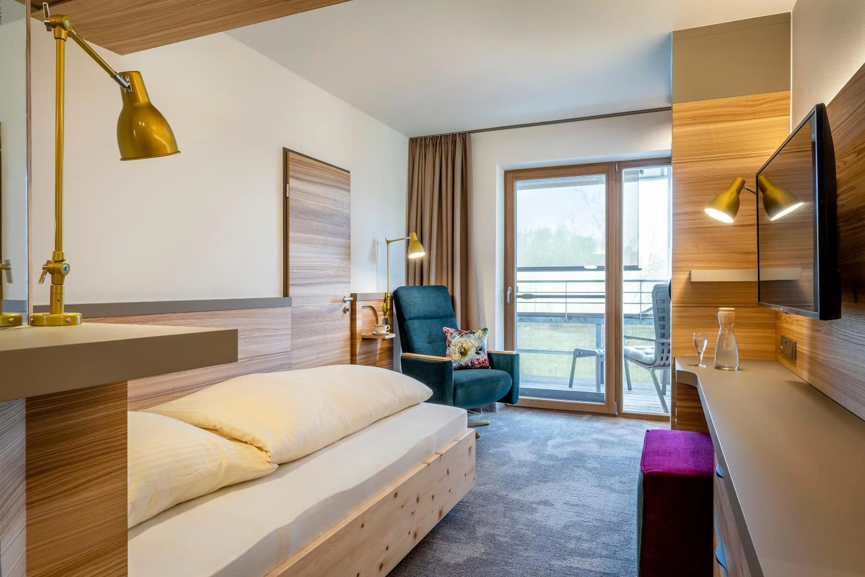 Photo of the whole room, Bed in Hotel FrechDachs