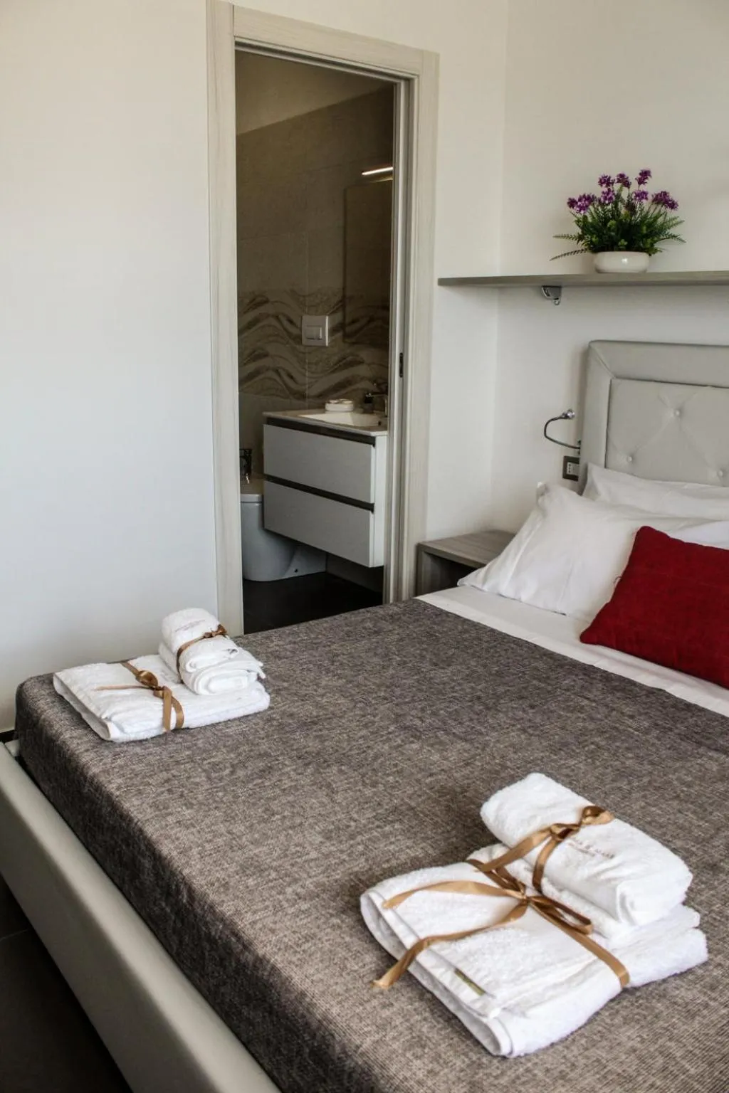 Bed in Spuma di mare