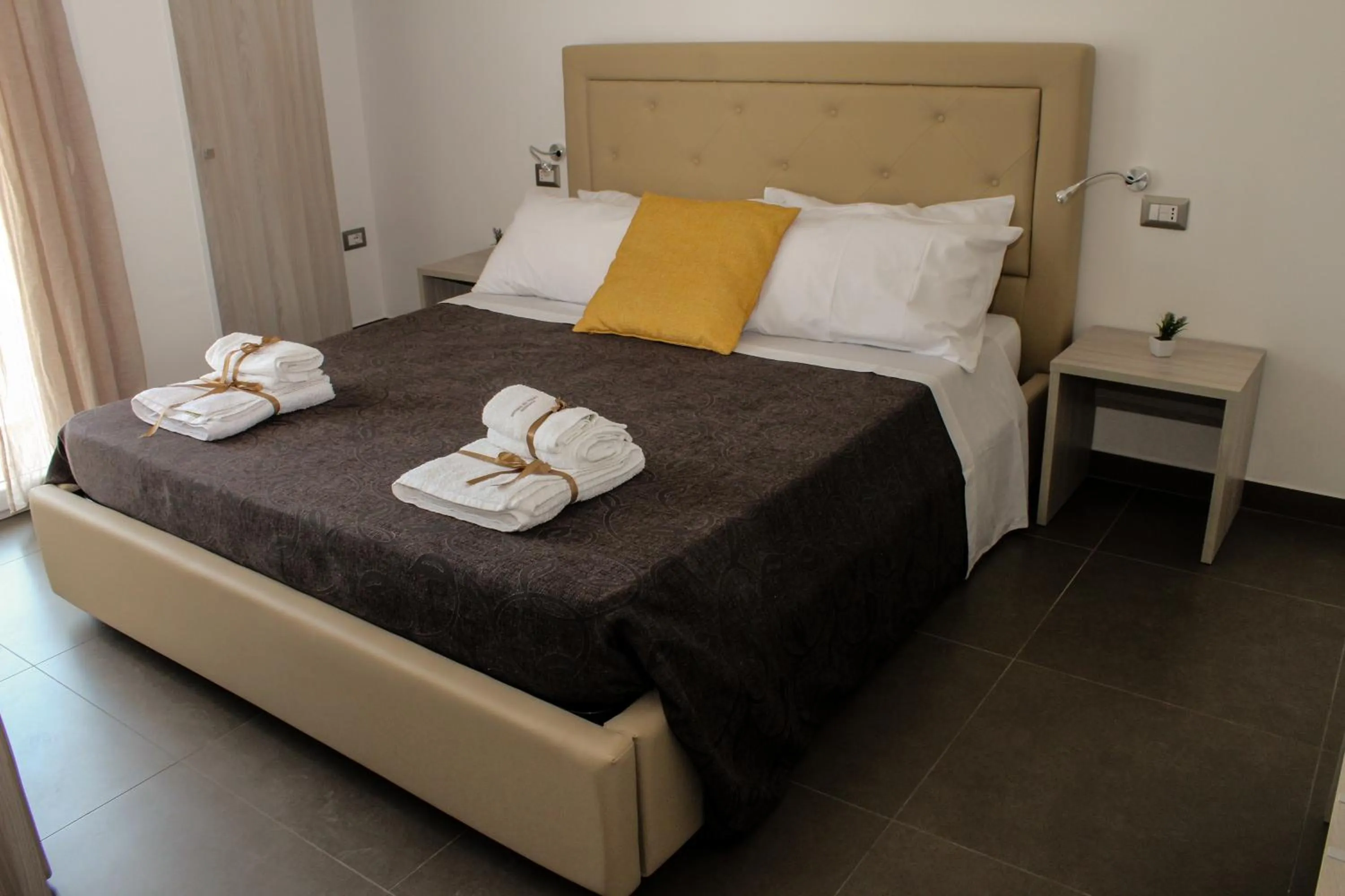 Bed in Spuma di mare