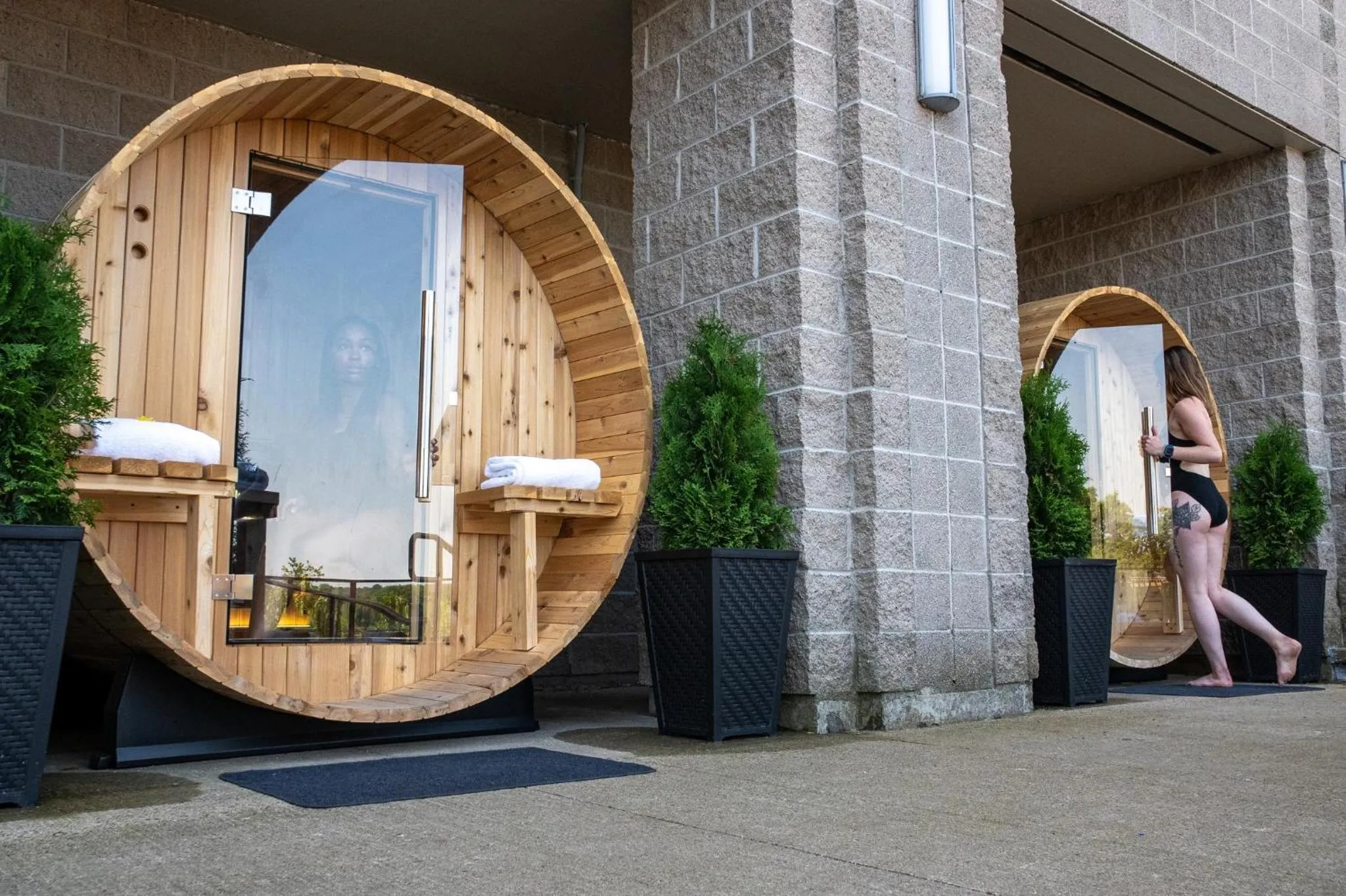 Sauna in Delta Hotels by Marriott Fredericton