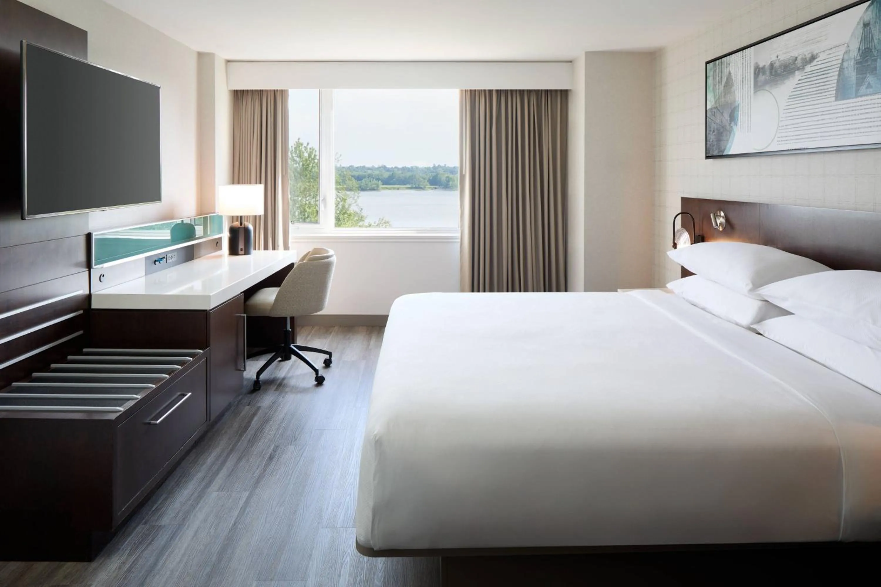 Bedroom, Bed in Delta Hotels by Marriott Fredericton