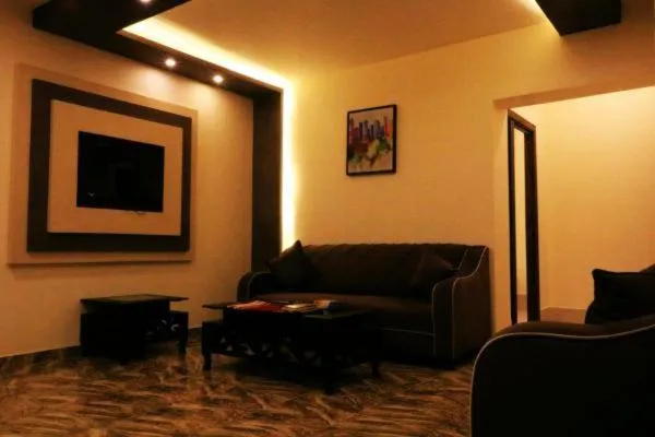 Seating area in Al Riyati Hotel Apartments