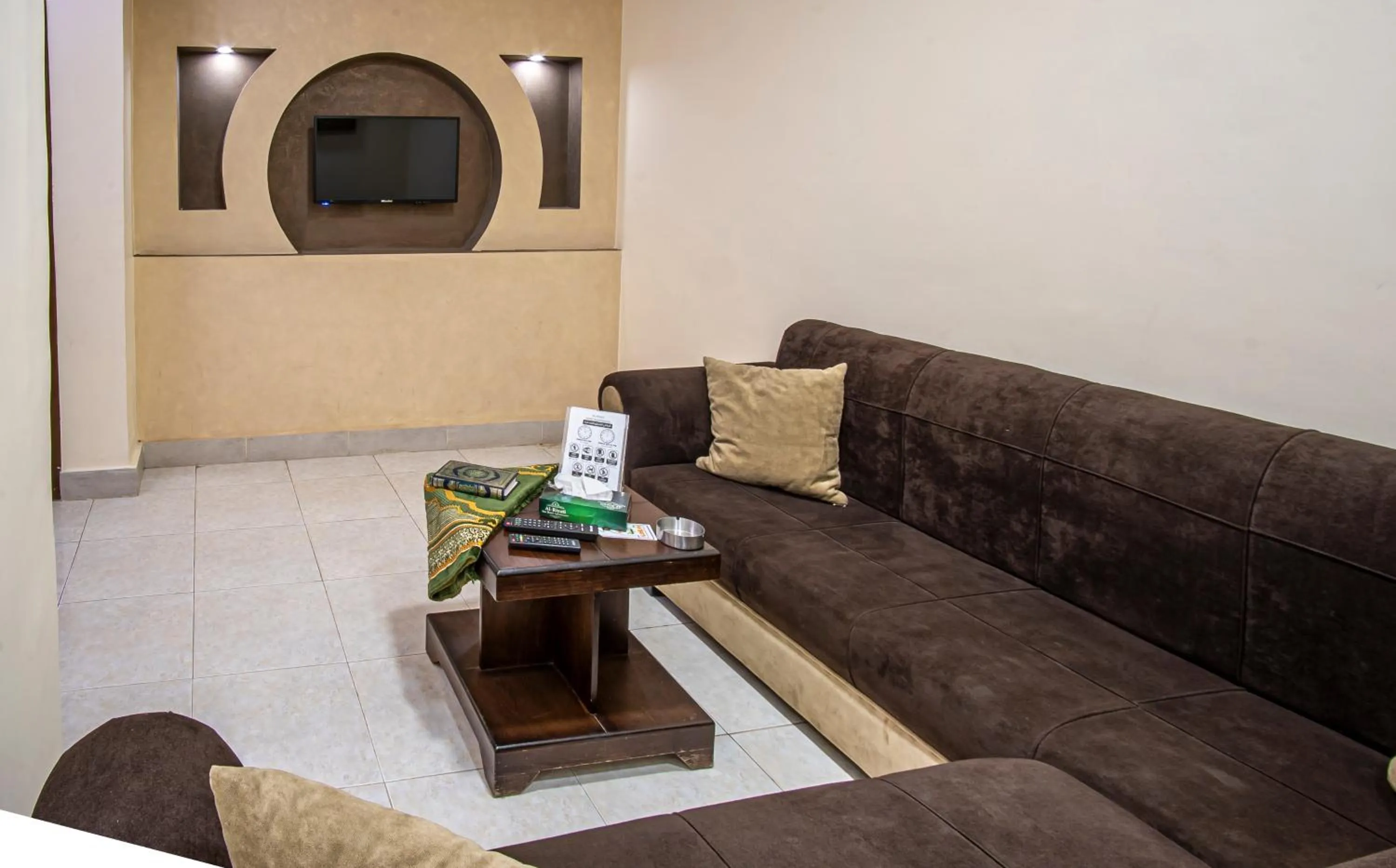 Seating area in Al Riyati Hotel Apartments