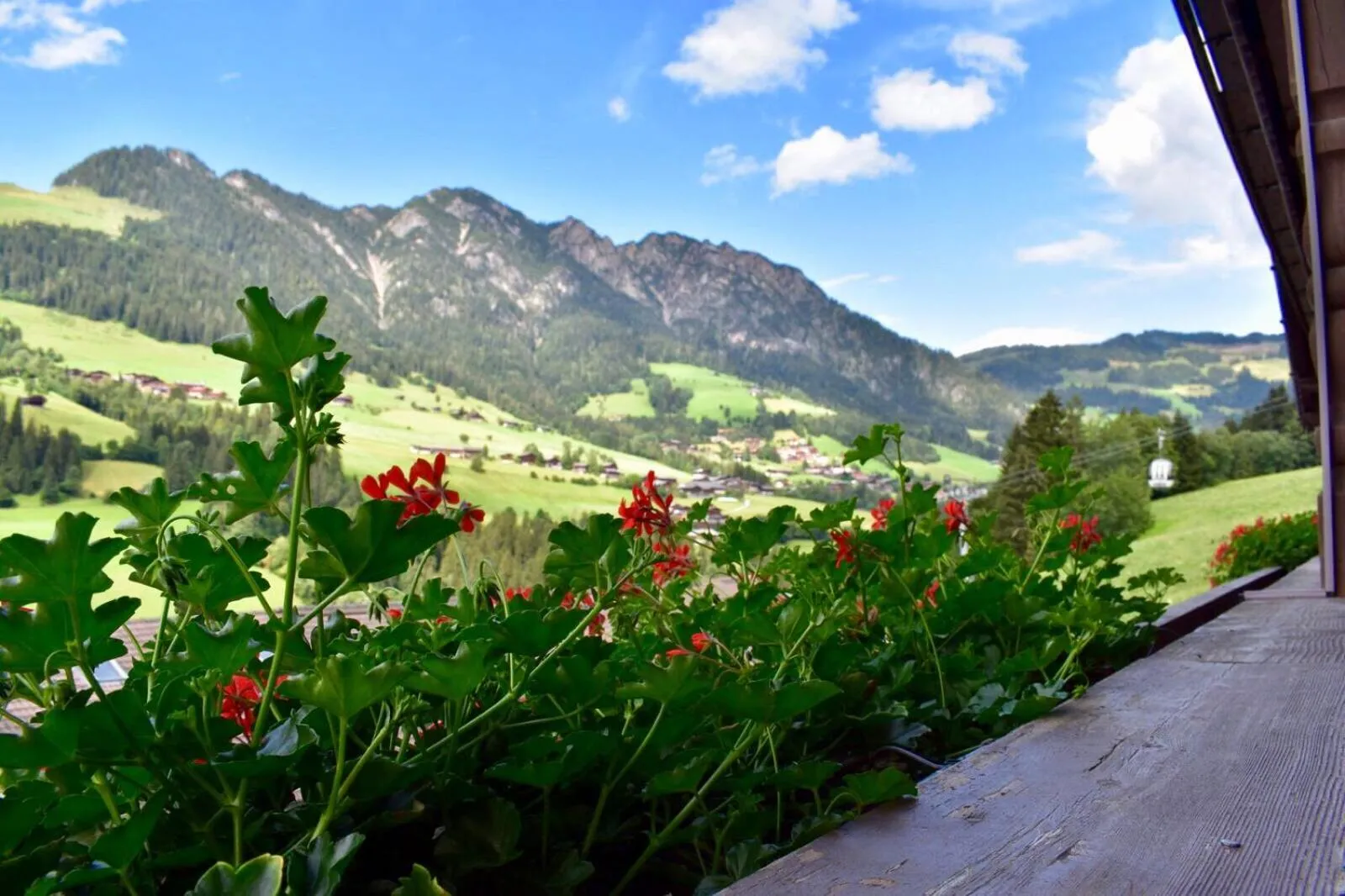 Natural landscape in Appartements Kolberhof