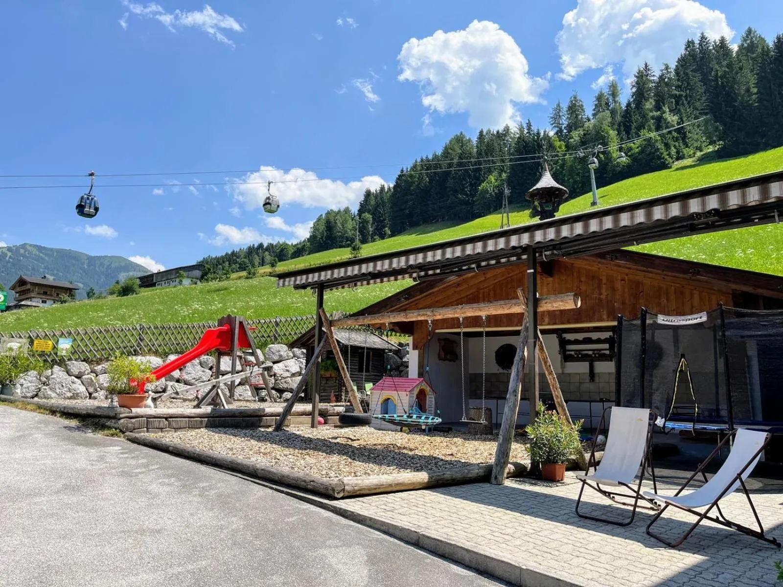 Children play ground in Appartements Kolberhof