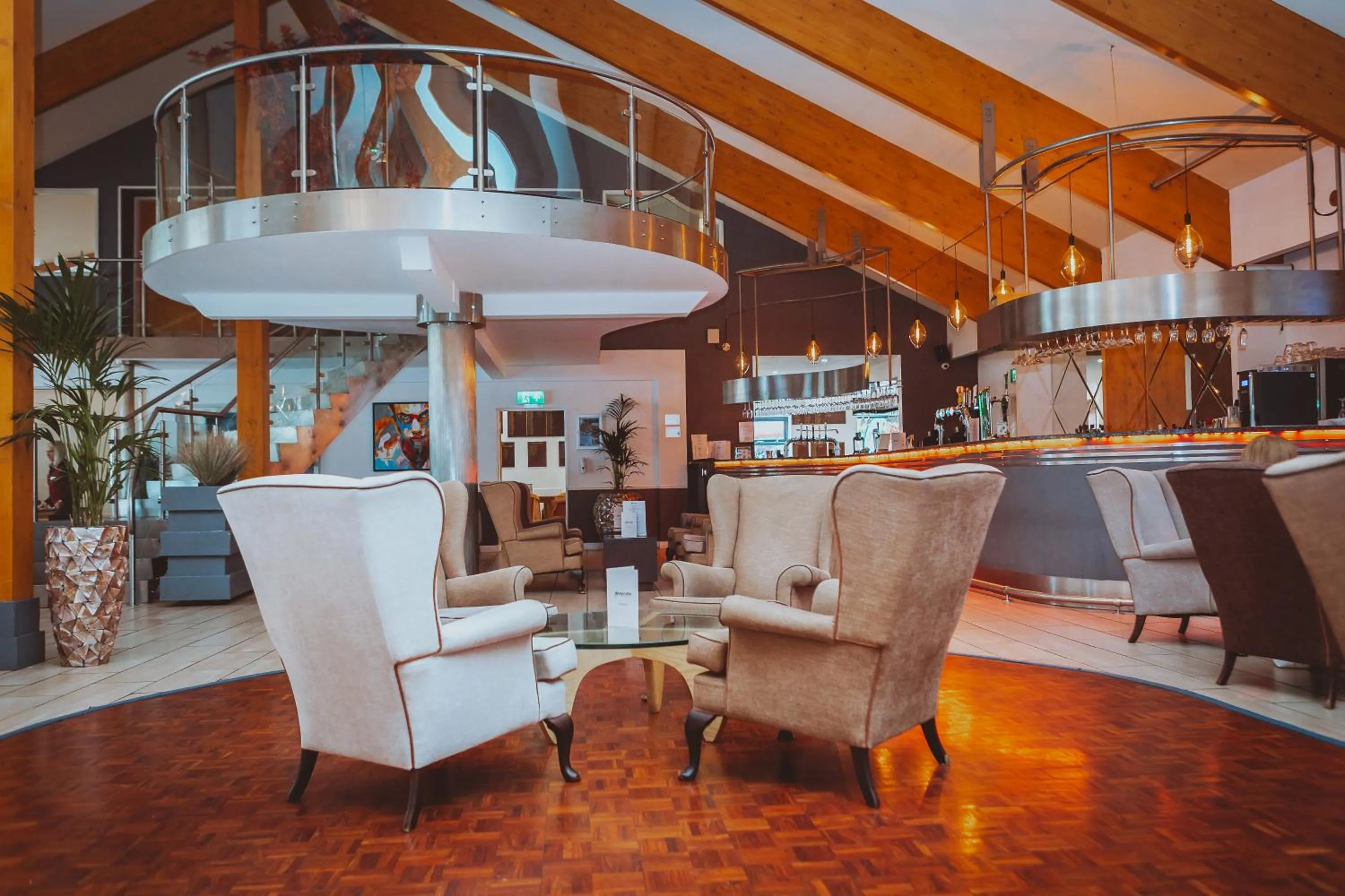 Lobby or reception in Draycote Hotel And Whitefields Golf Course