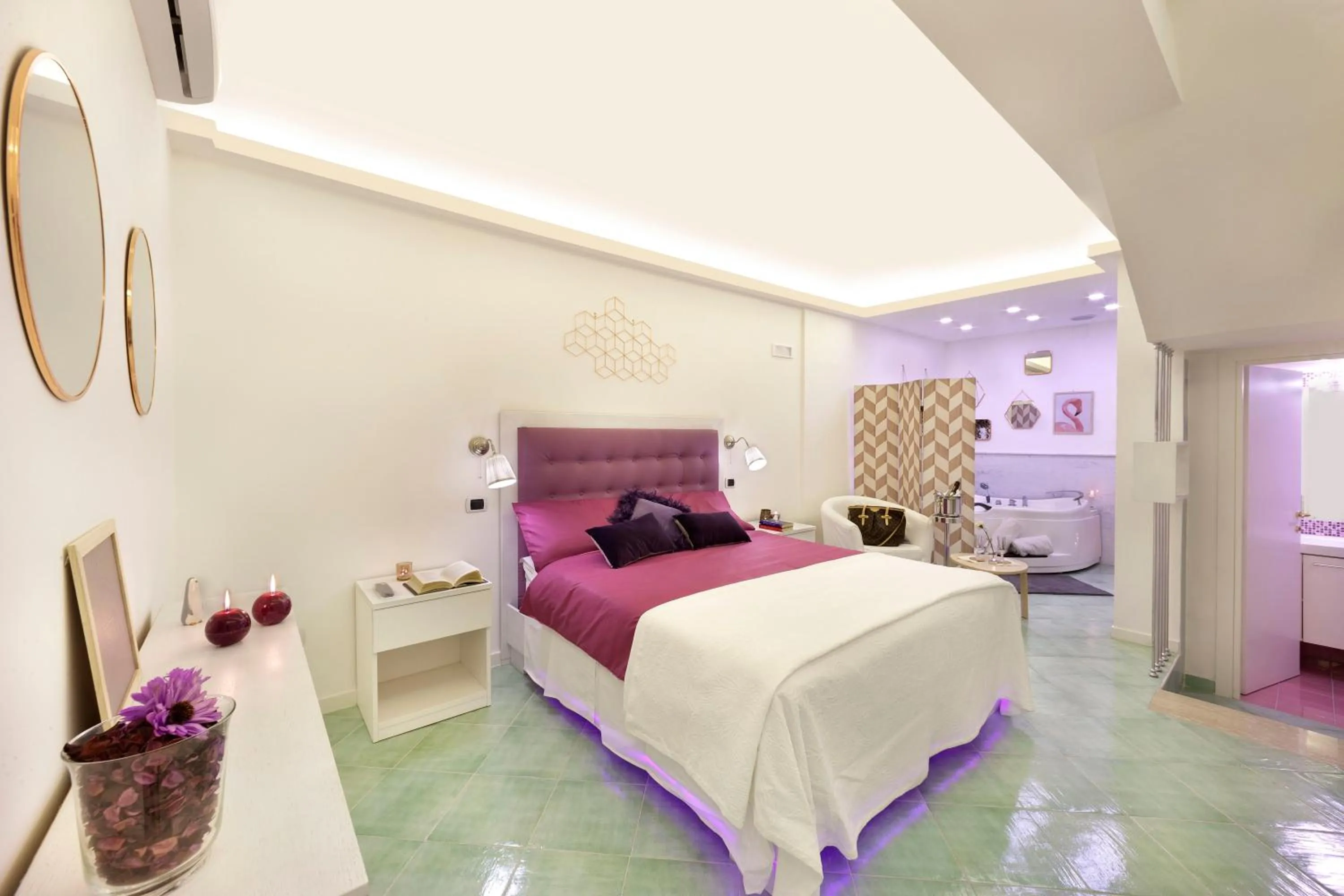 Staff, Bed in B&B Sorrento Central