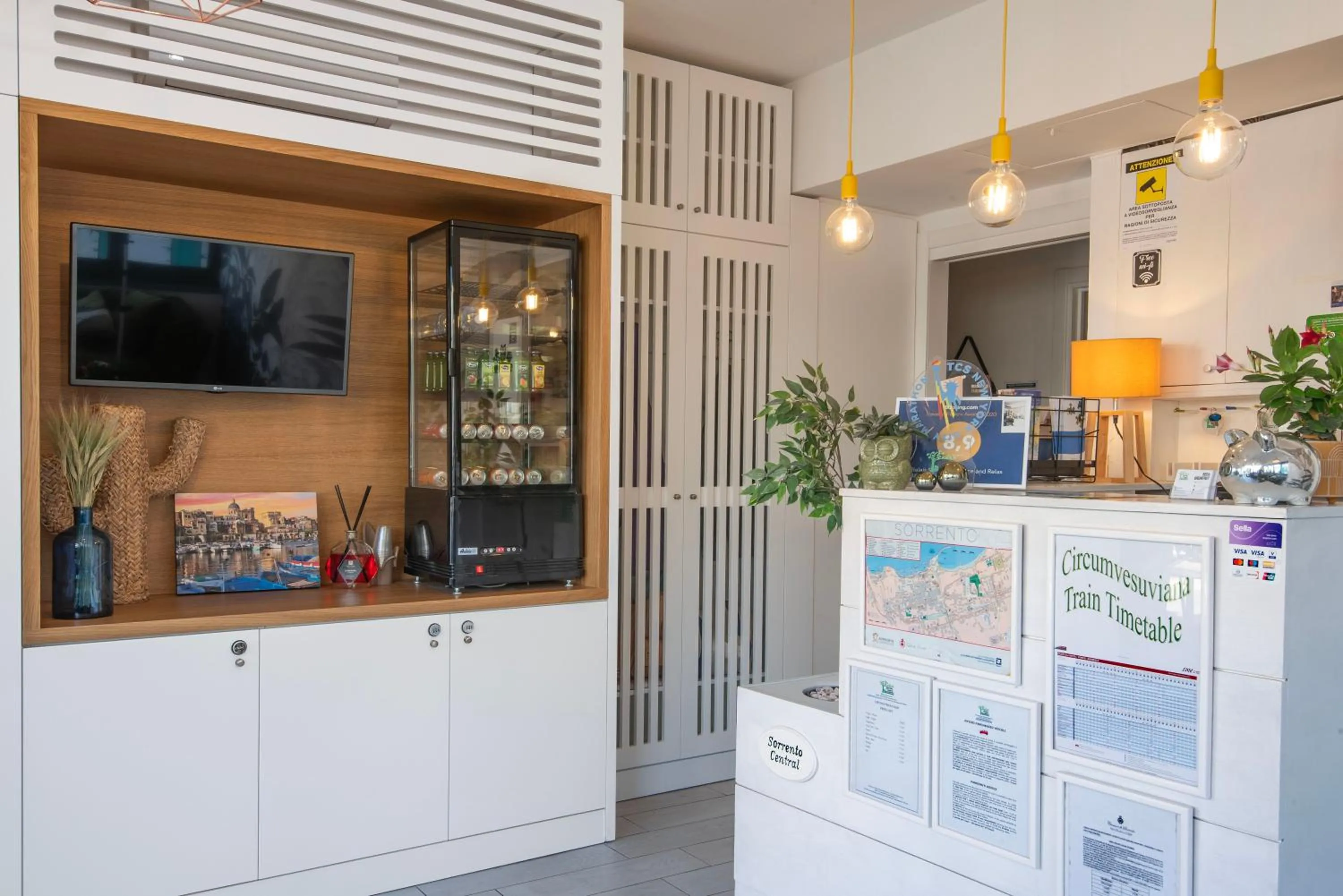 Lobby or reception in B&B Sorrento Central