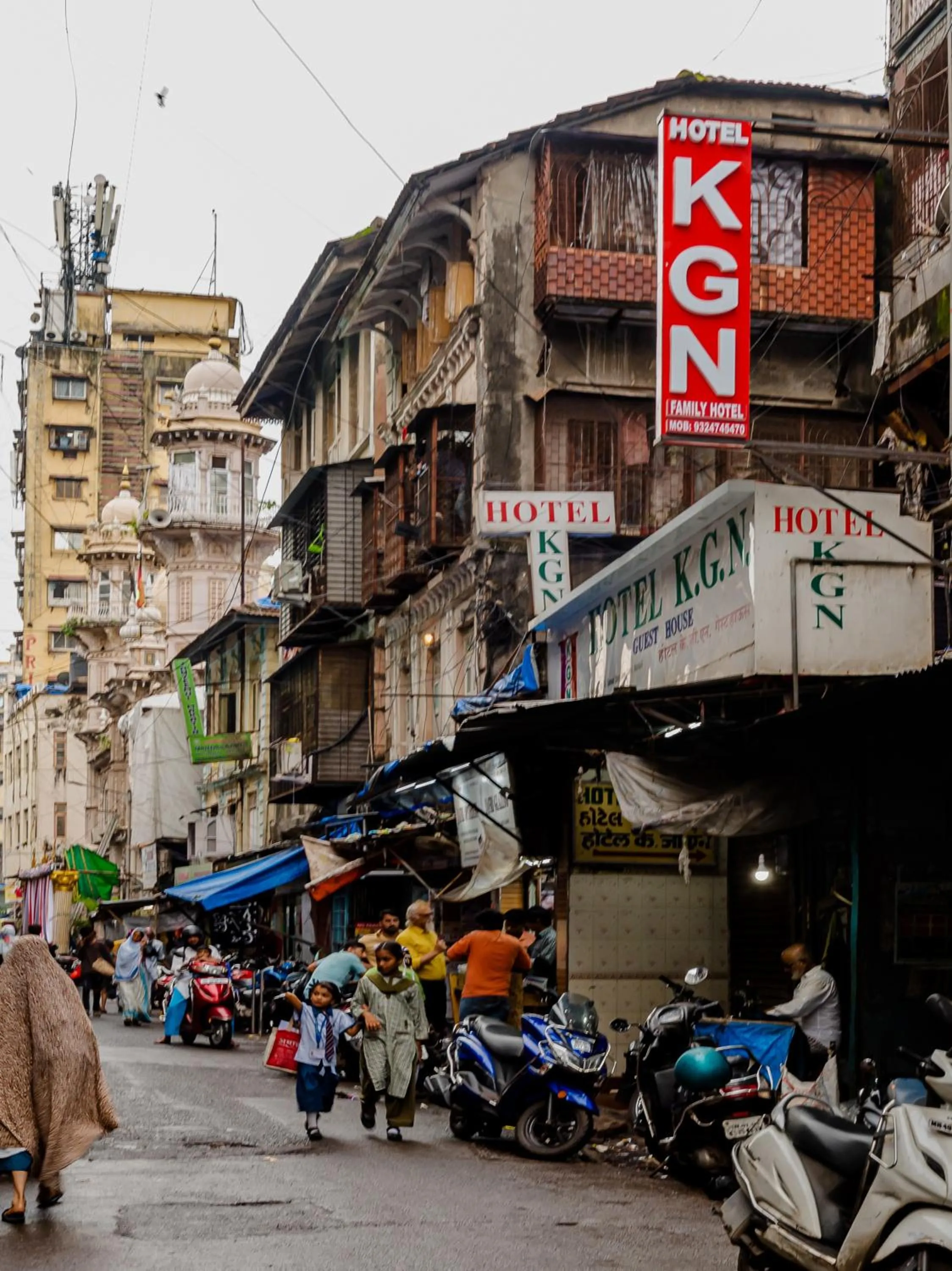 Hotel KGN Near CST Railway Station Mumbai and Haj House Mumbai Near Crawford Market Mumbai