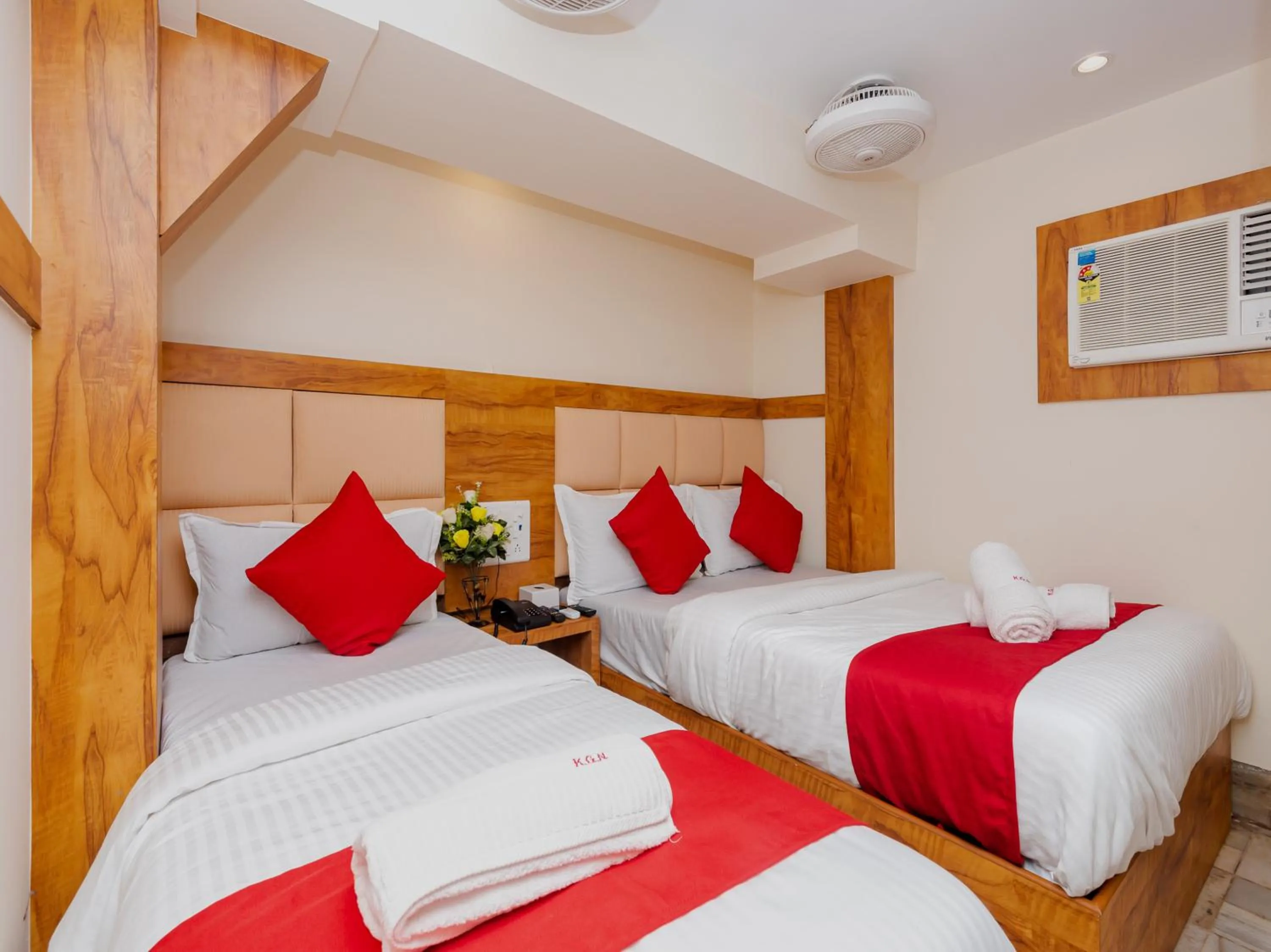 Bed in Hotel KGN Near CST Railway Station Mumbai and Haj House Mumbai Near Crawford Market Mumbai