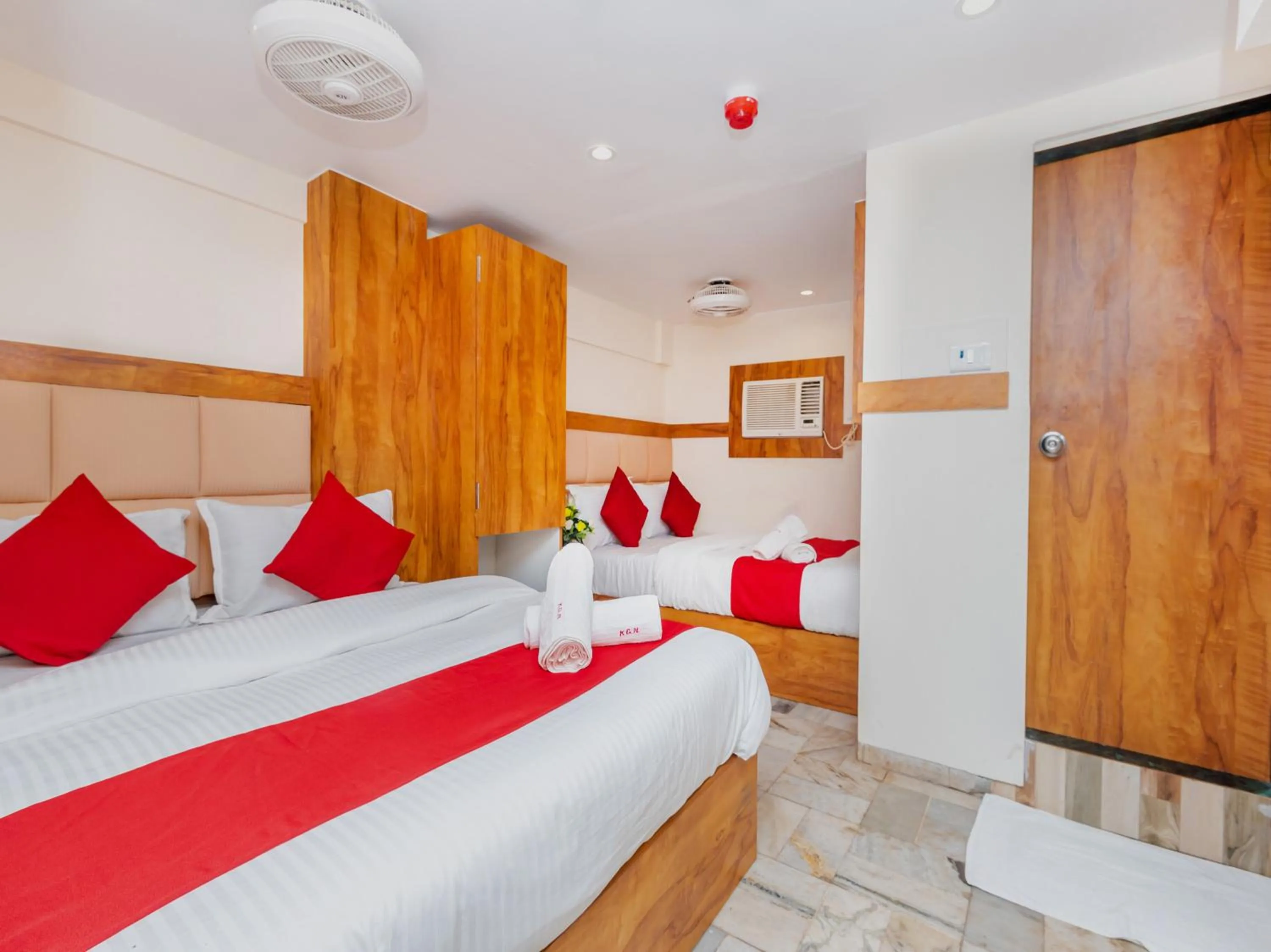 Bed in Hotel KGN Near CST Railway Station Mumbai and Haj House Mumbai Near Crawford Market Mumbai