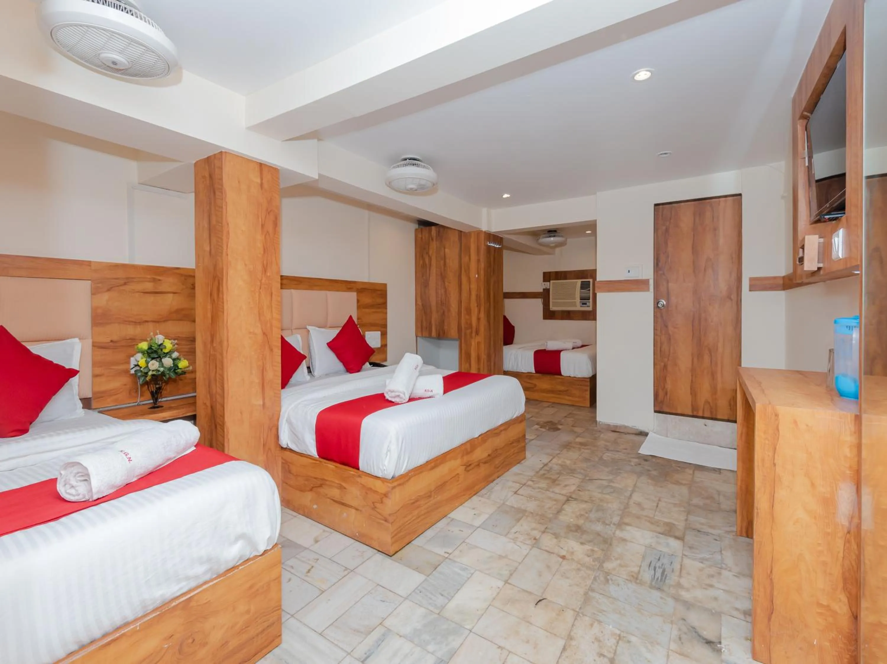 Bed in Hotel KGN Near CST Railway Station Mumbai and Haj House Mumbai Near Crawford Market Mumbai