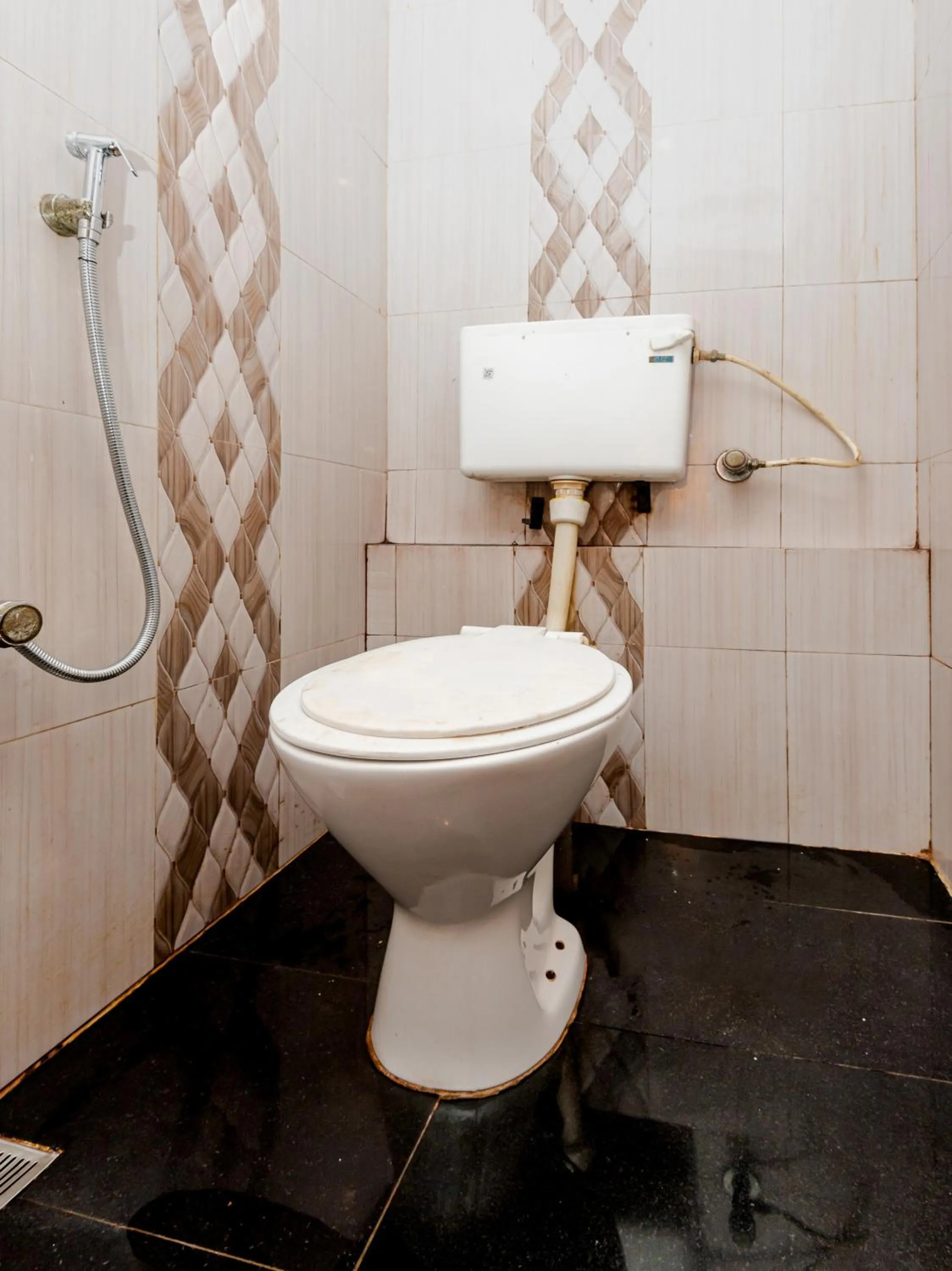 Toilet in Hotel KGN Near CST Railway Station Mumbai and Haj House Mumbai Near Crawford Market Mumbai