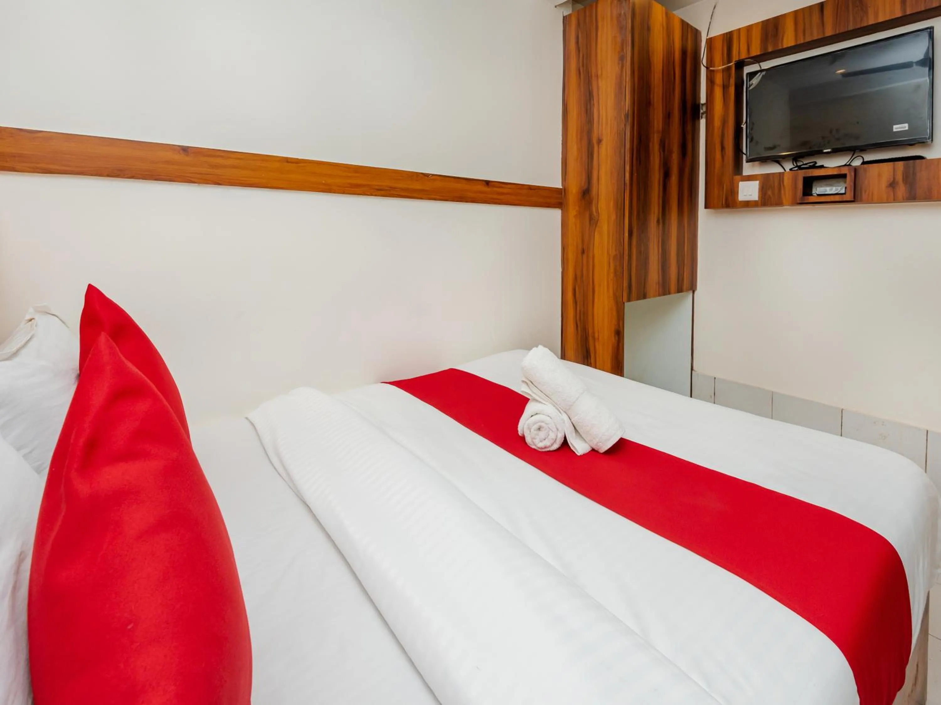 Bed in Hotel KGN Near CST Railway Station Mumbai and Haj House Mumbai Near Crawford Market Mumbai