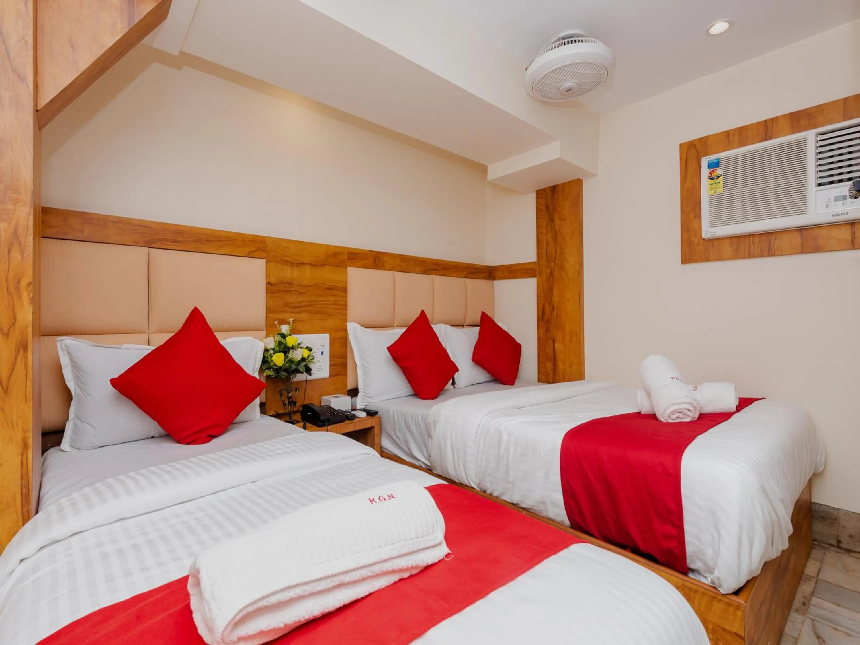 Bed in Hotel KGN Near CST Railway Station Mumbai and Haj House Mumbai Near Crawford Market Mumbai