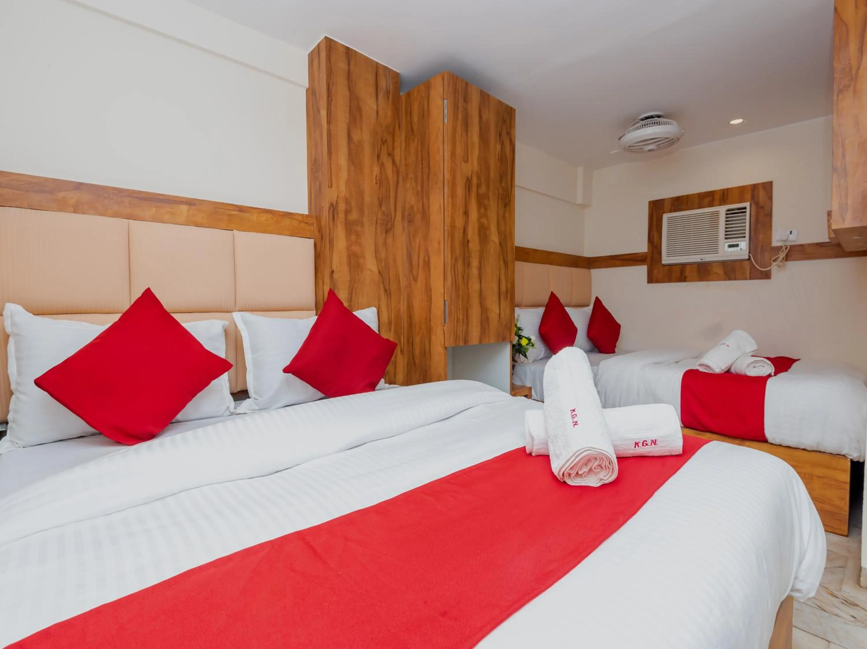 Bed in Hotel KGN Near CST Railway Station Mumbai and Haj House Mumbai Near Crawford Market Mumbai