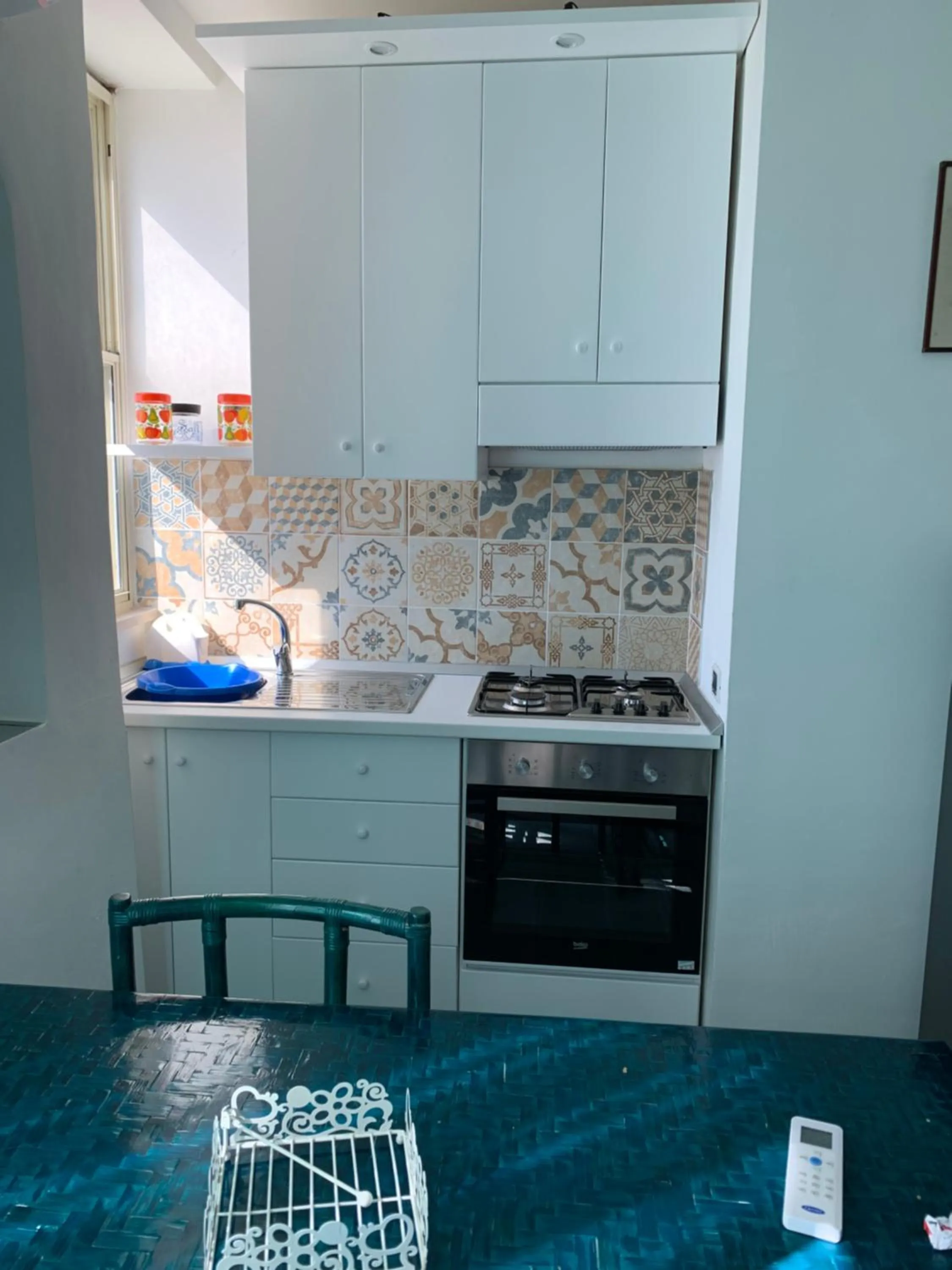 Kitchen or kitchenette in Hotel Corallo Circeo