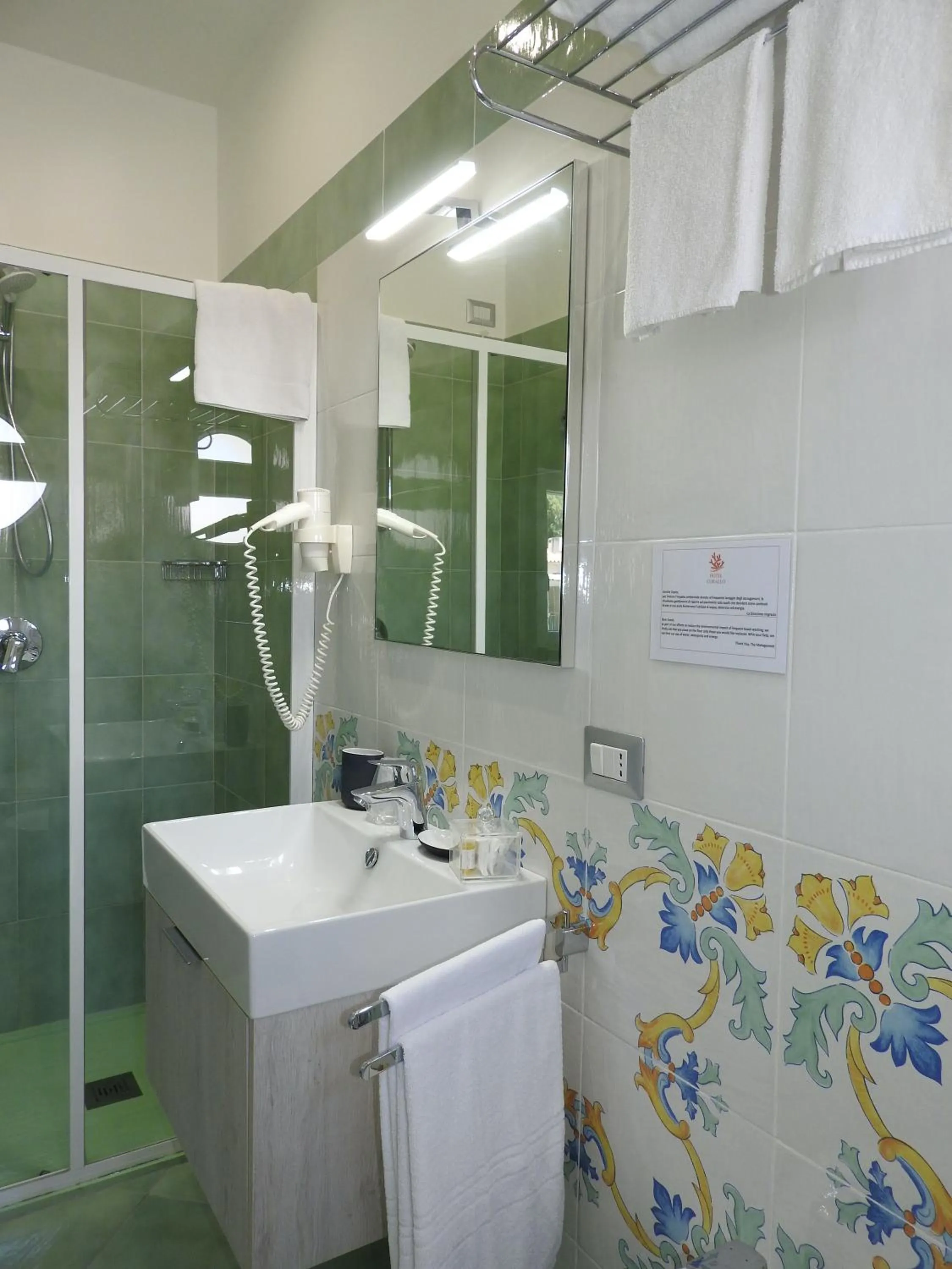 Bathroom in Hotel Corallo Circeo