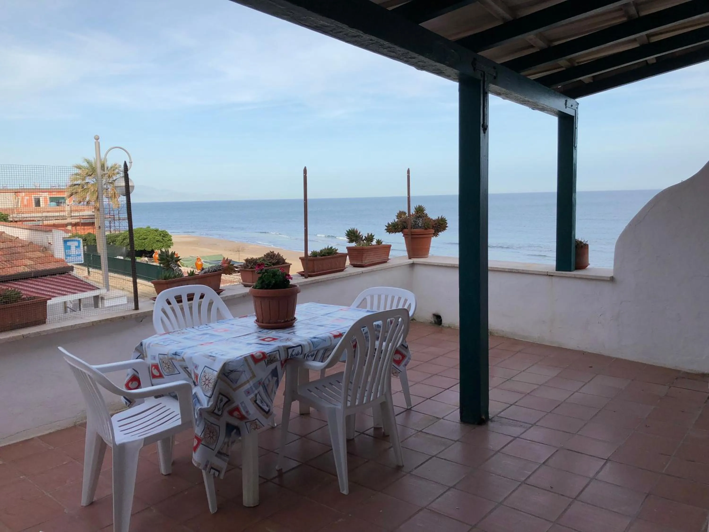 Balcony/Terrace in Hotel Corallo Circeo