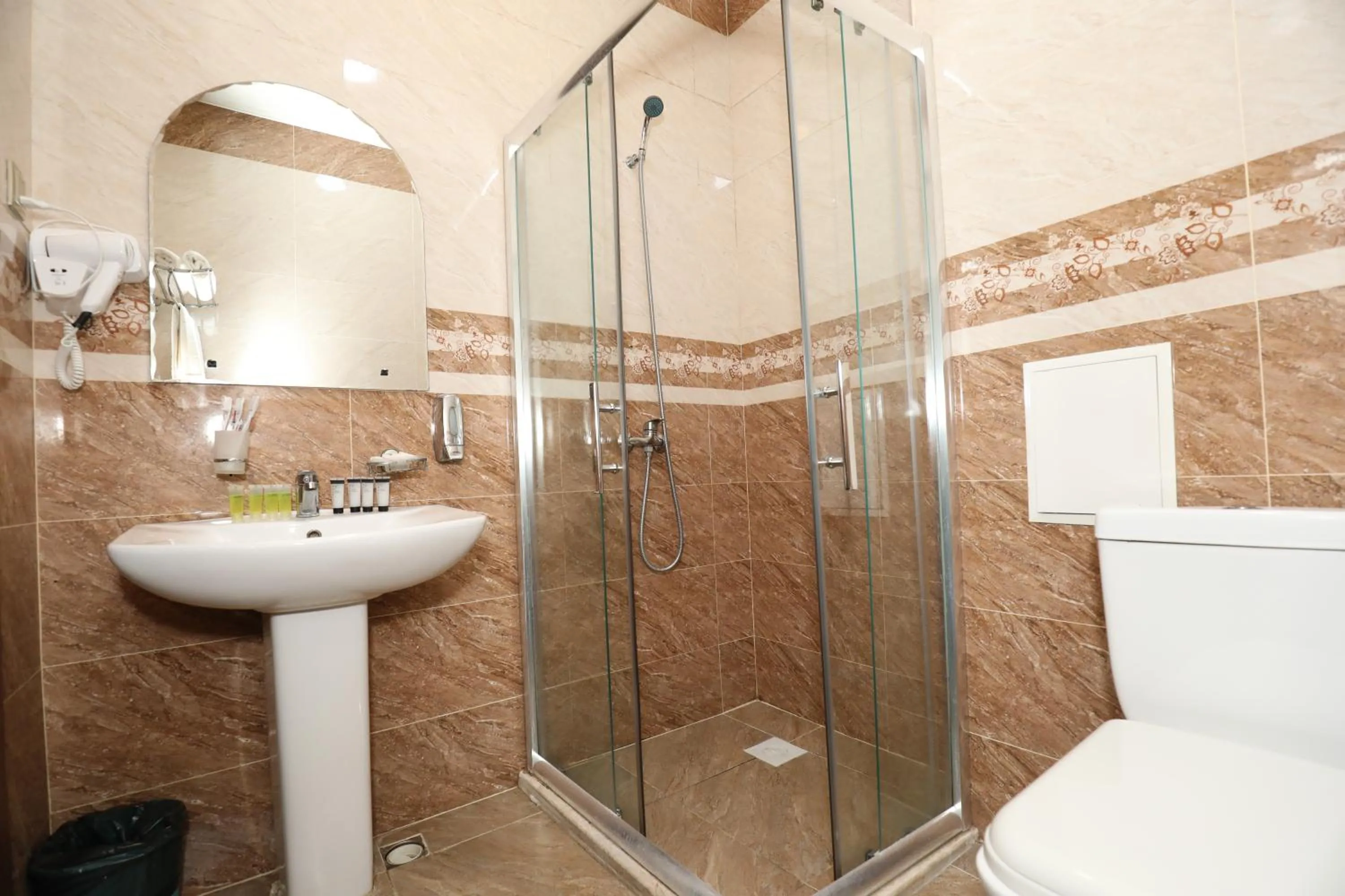 Bathroom in Istanbul Gold Hotel Baku