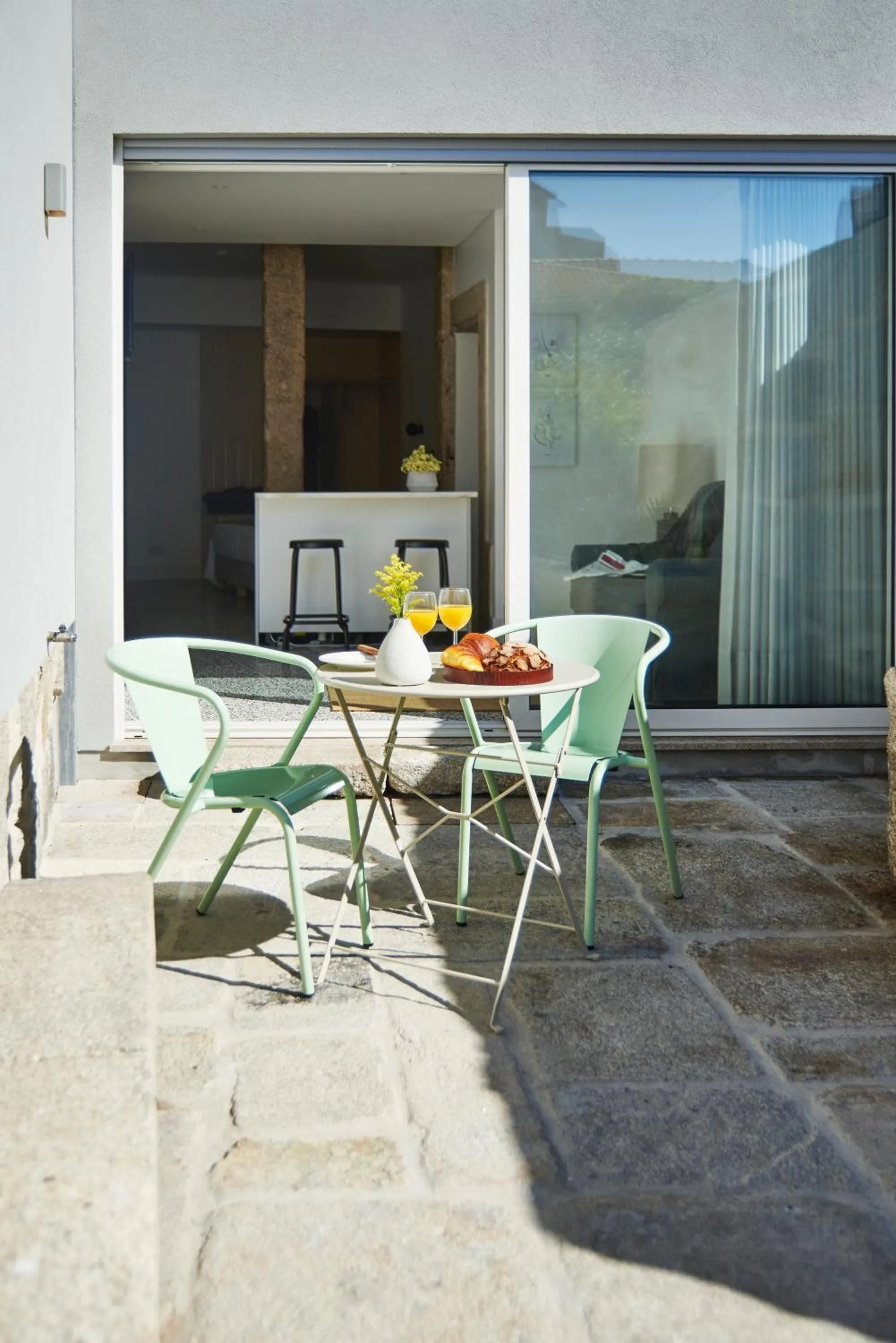 Patio in Pause Apartments