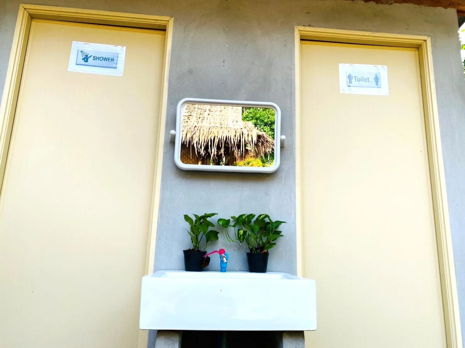 Bathroom in Asama Bungalow