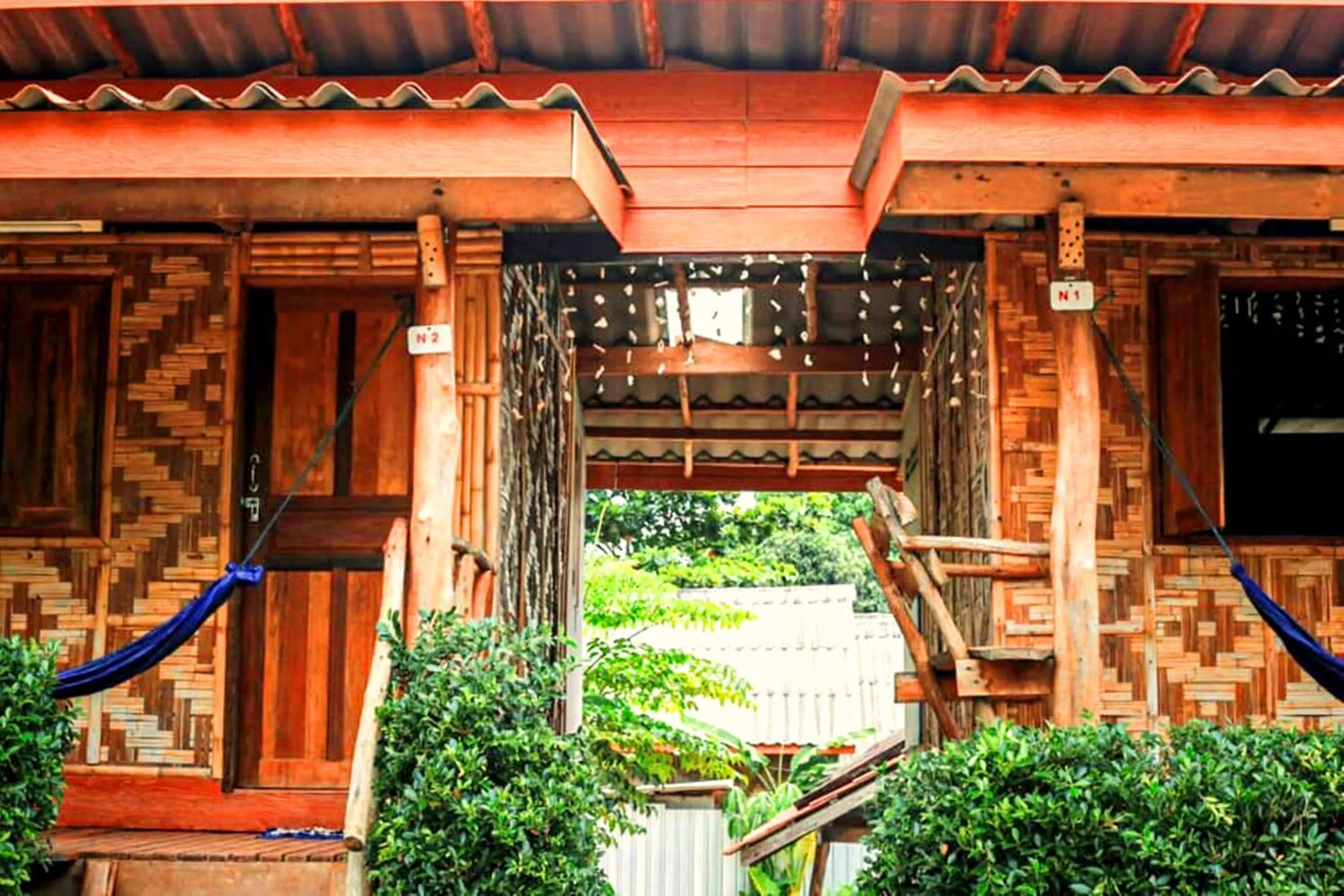 Patio in Asama Bungalow