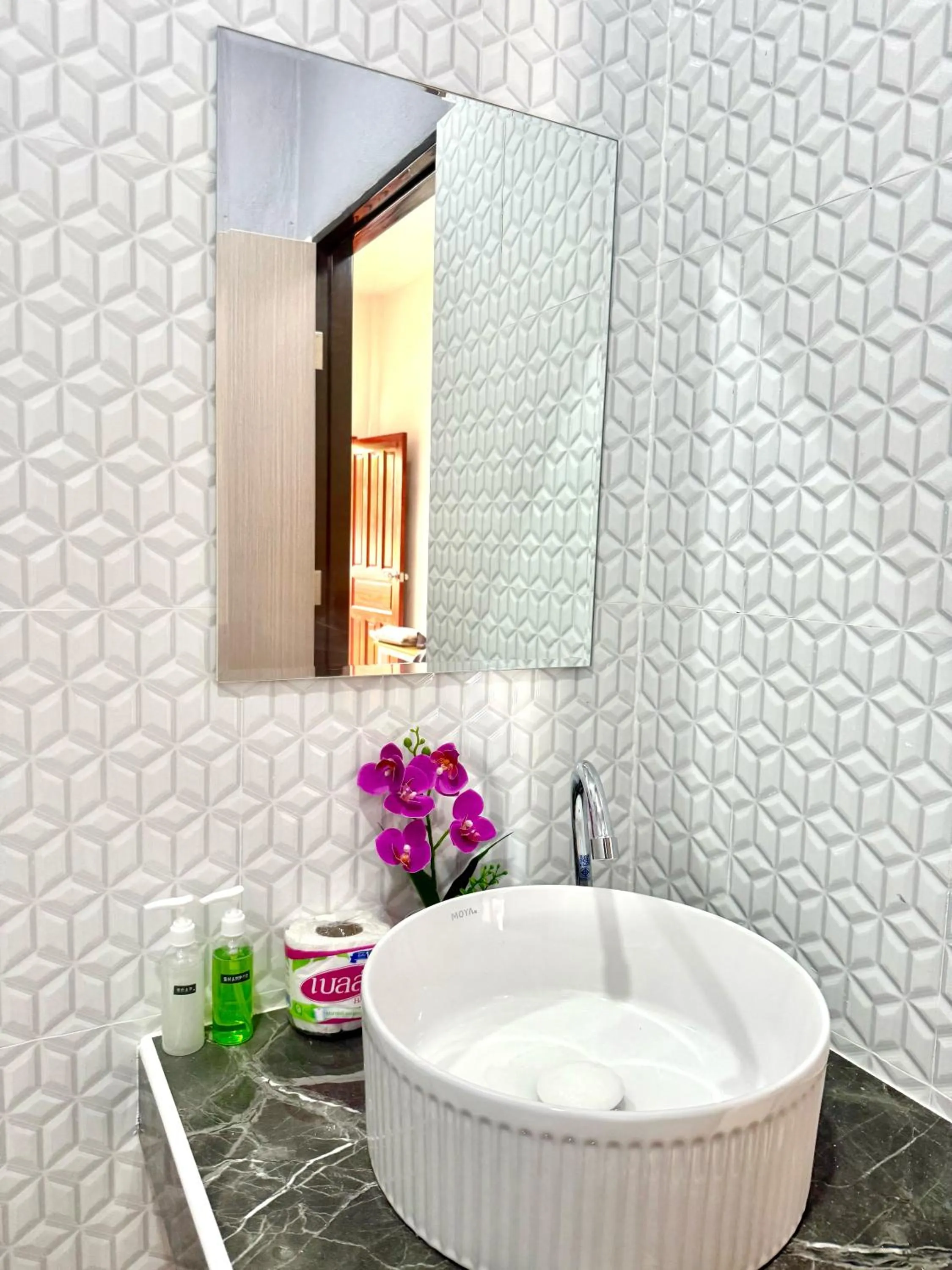 Bathroom in Asama Bungalow