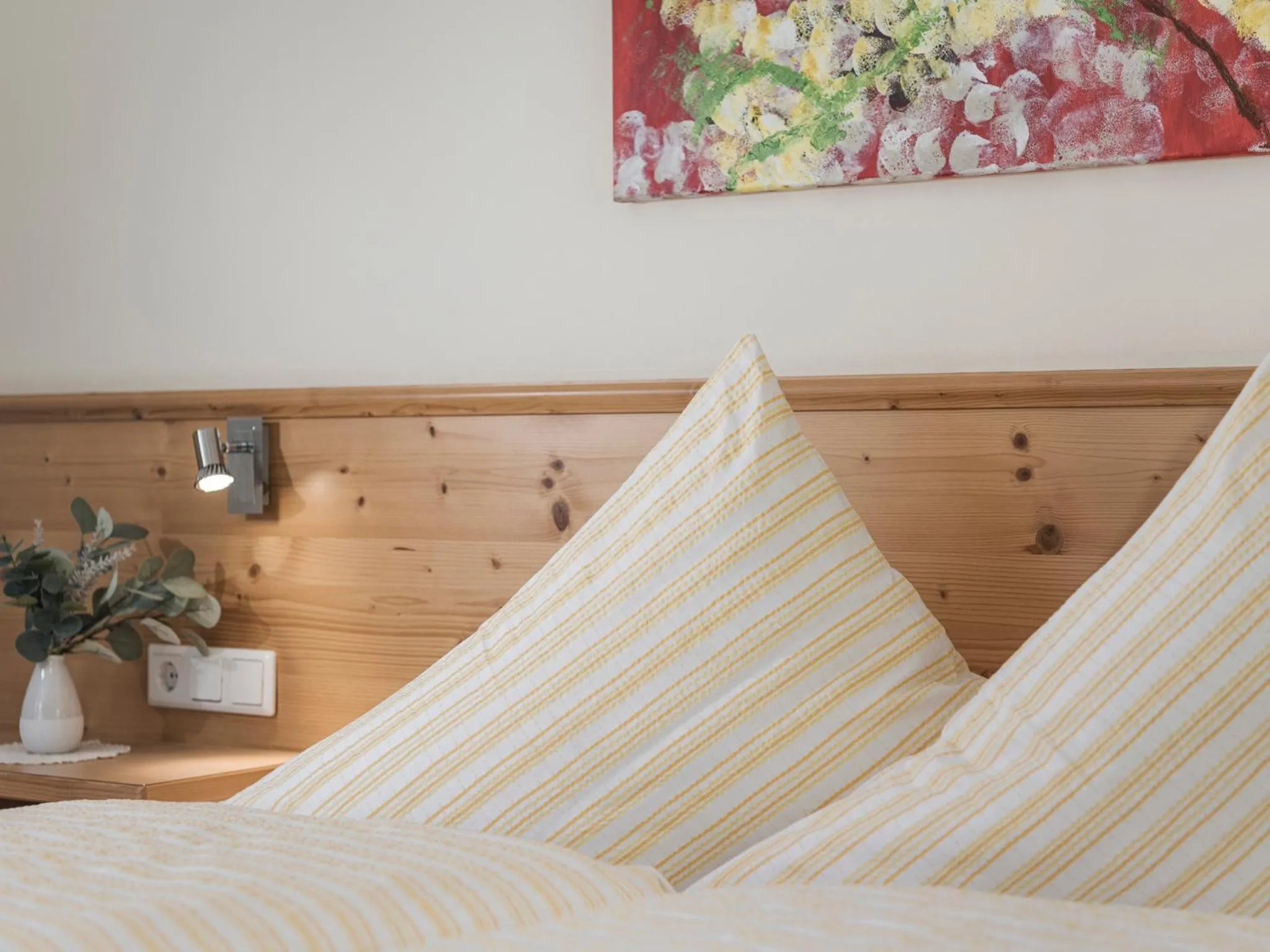 Bed in Appartementhaus Sennhüttn