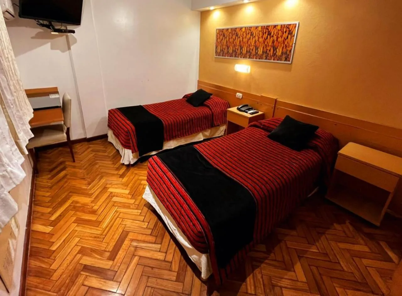 Bed in Sarmiento Palace Hotel