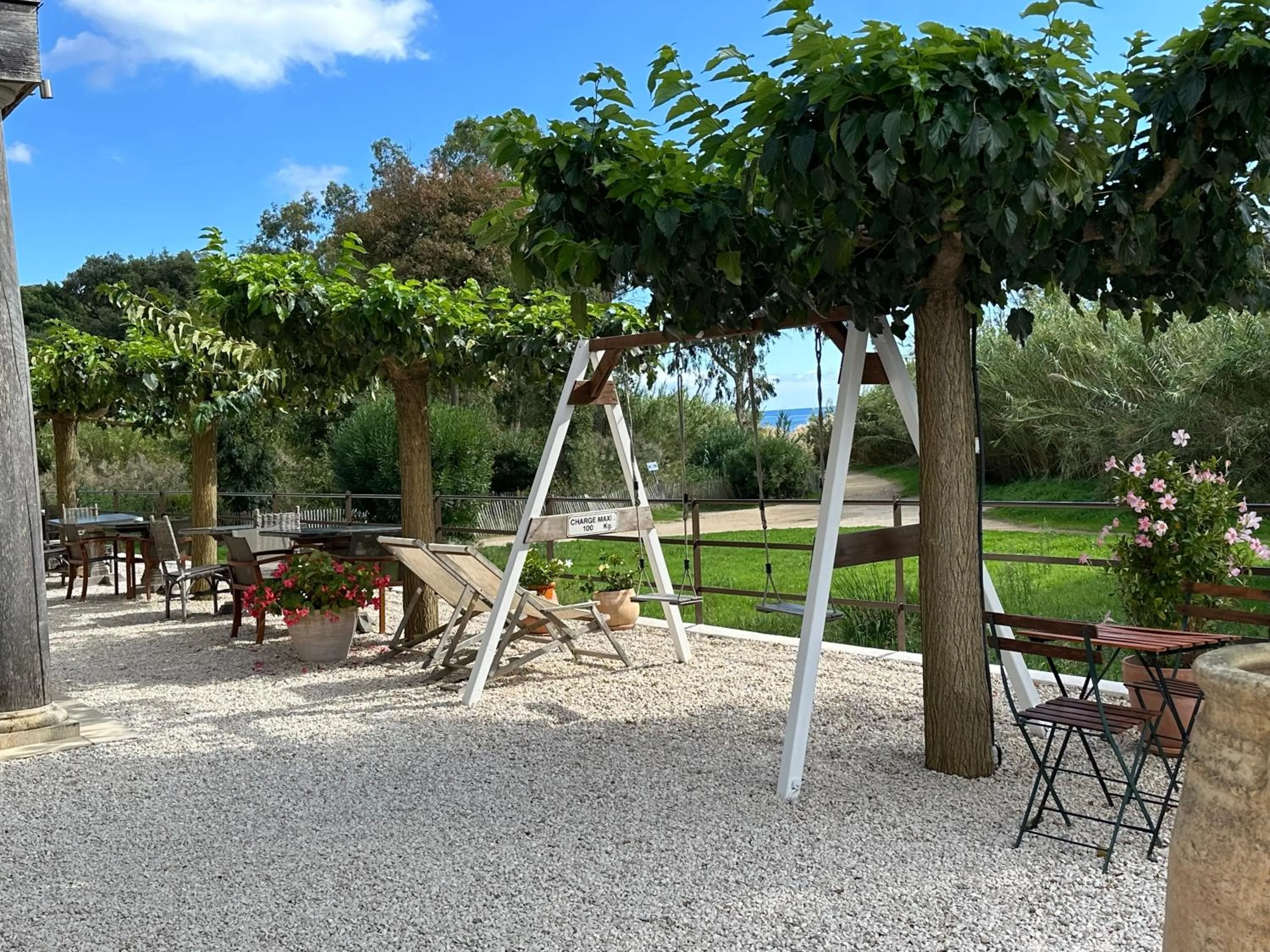 Natural landscape in Le Clos des Sept Palmiers