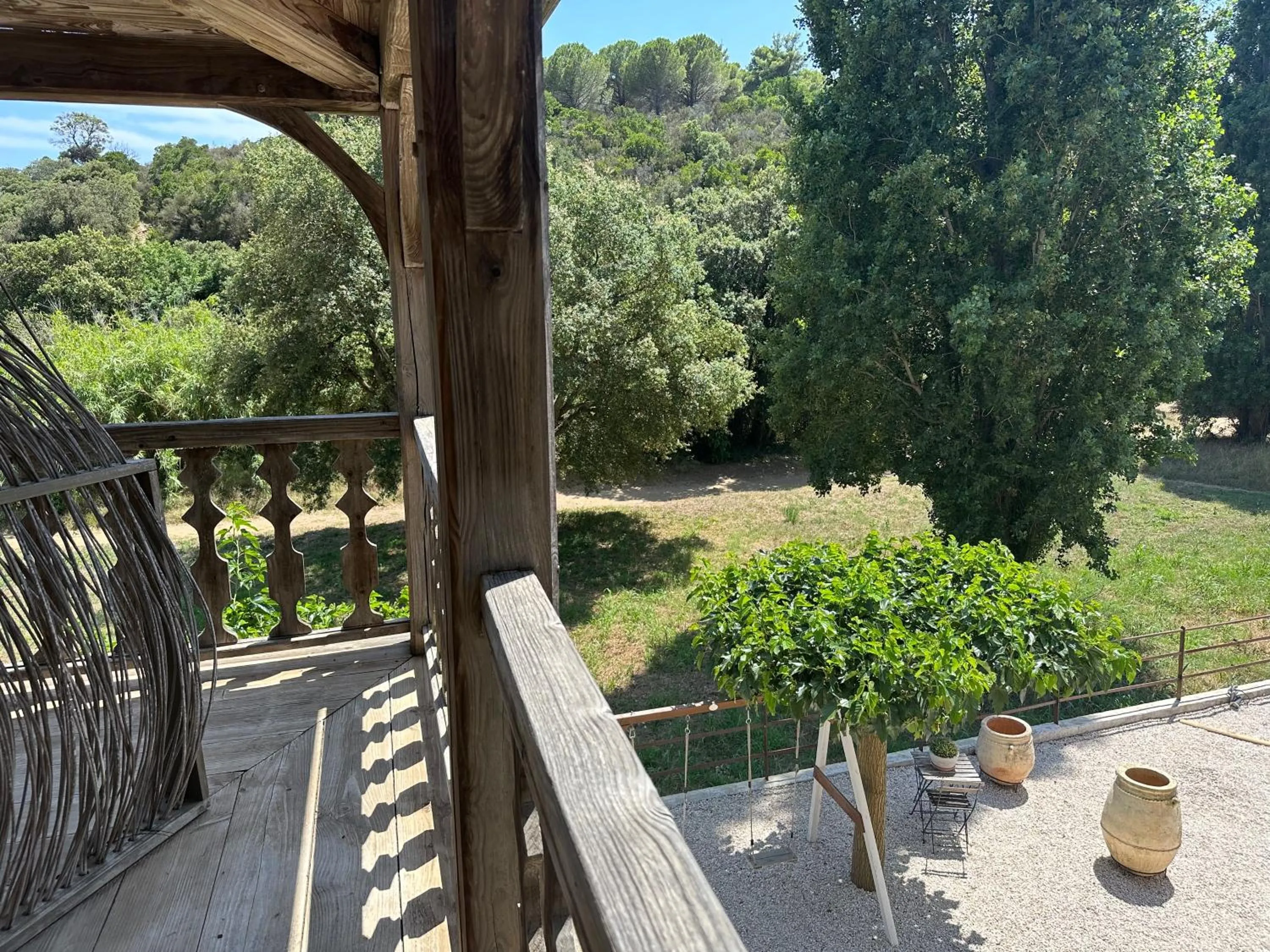 Natural landscape in Le Clos des Sept Palmiers