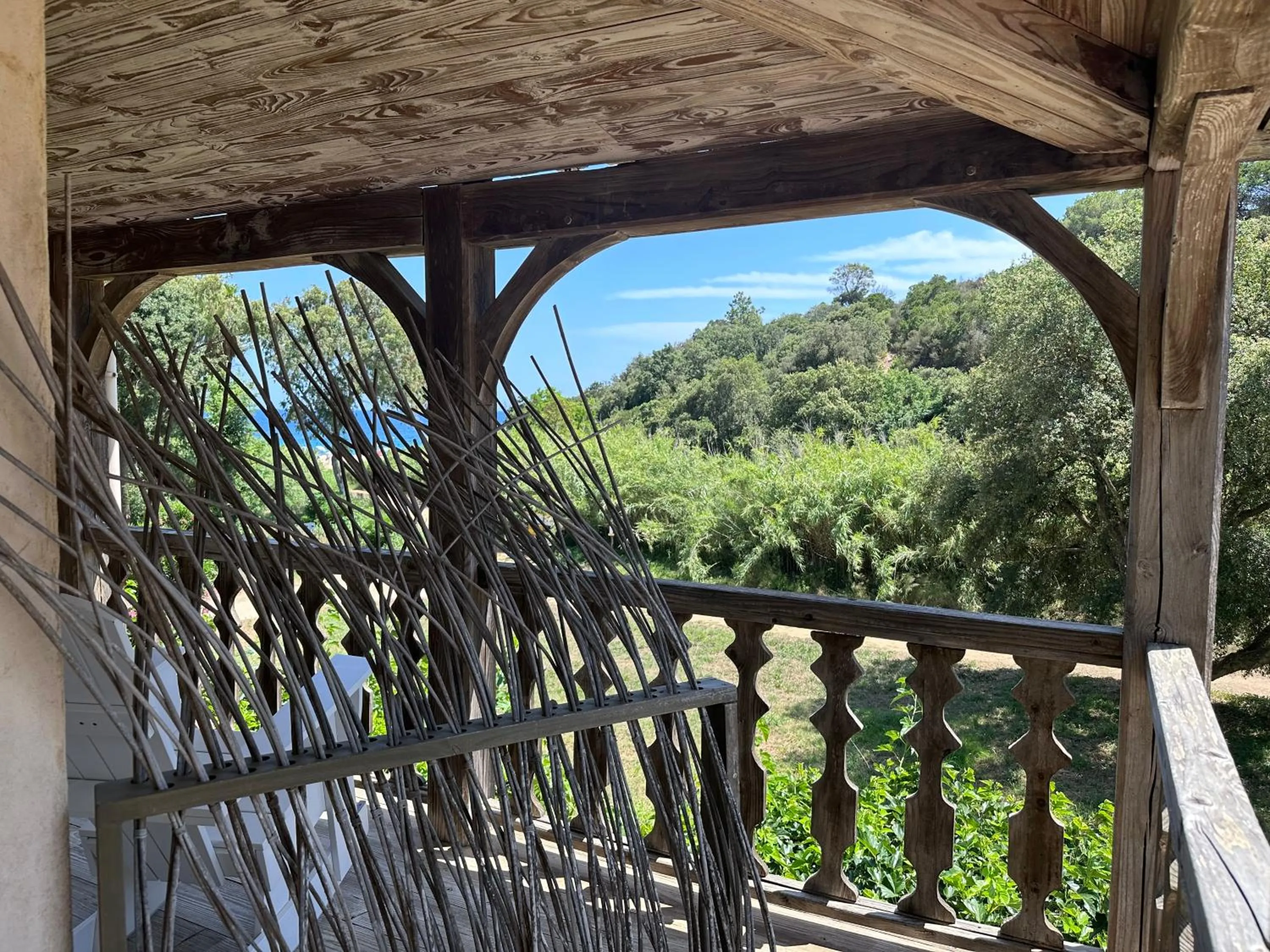 Natural landscape in Le Clos des Sept Palmiers