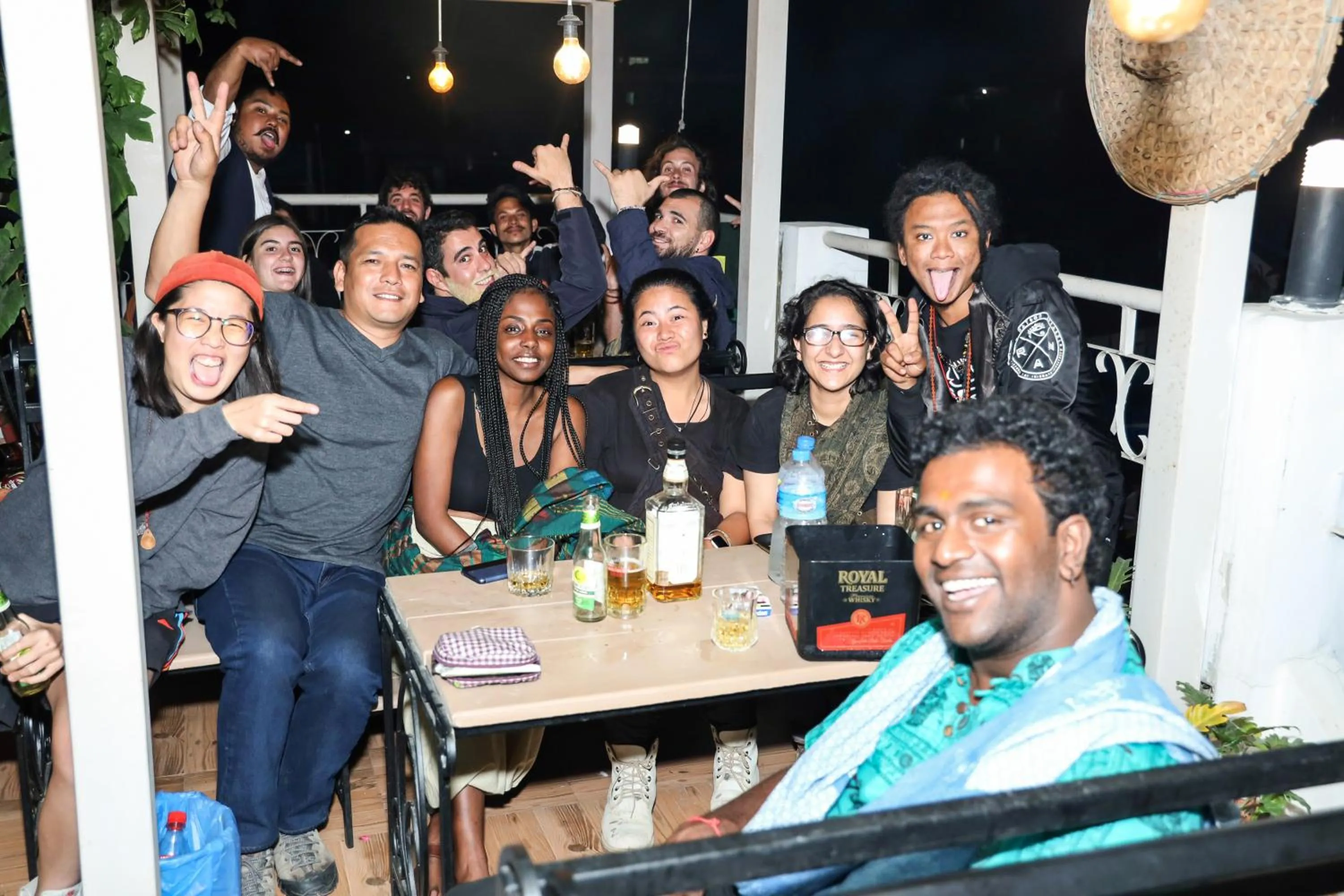 Balcony/Terrace in Hotel Himalayan Oasis
