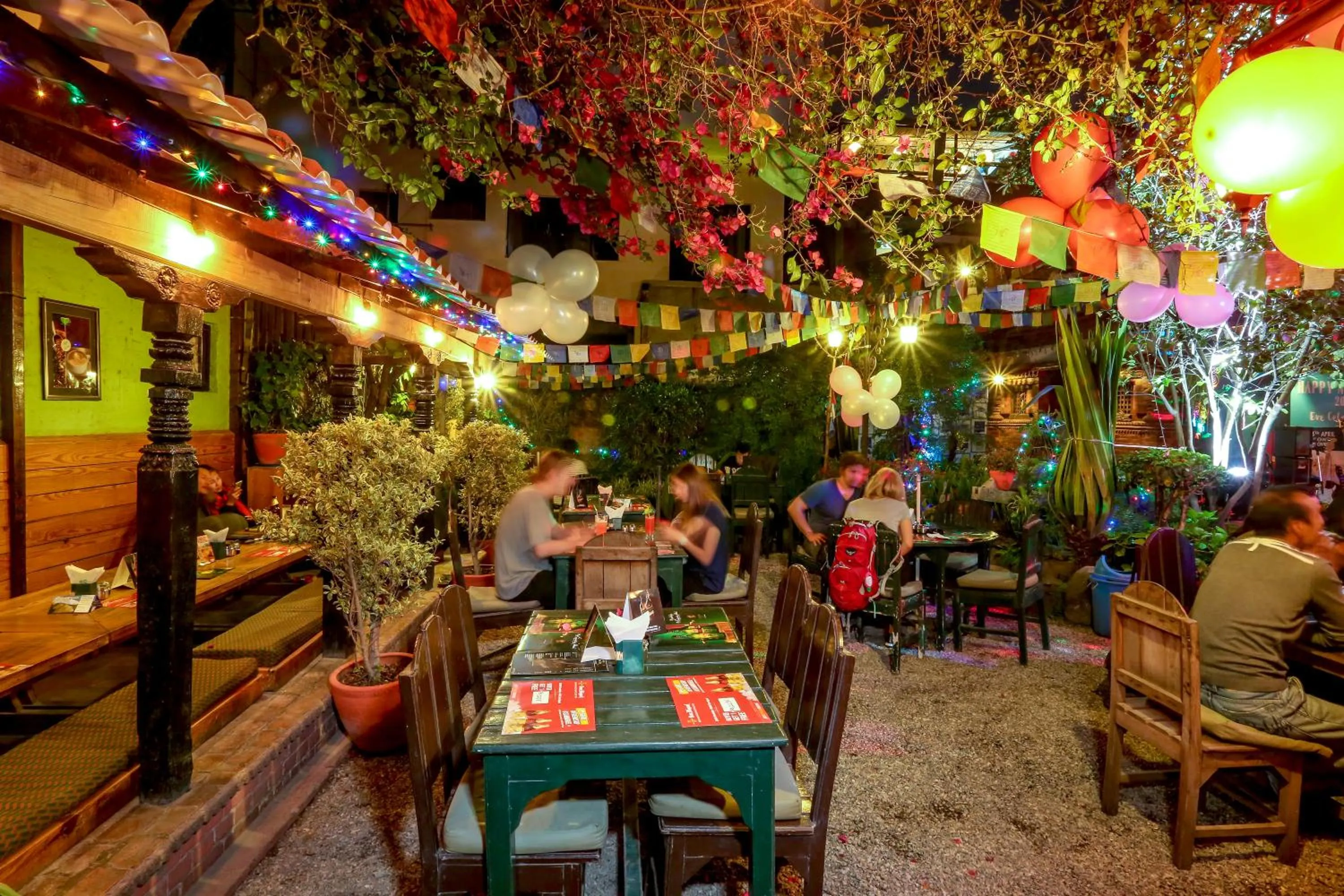 Restaurant/places to eat in Hotel Himalayan Oasis