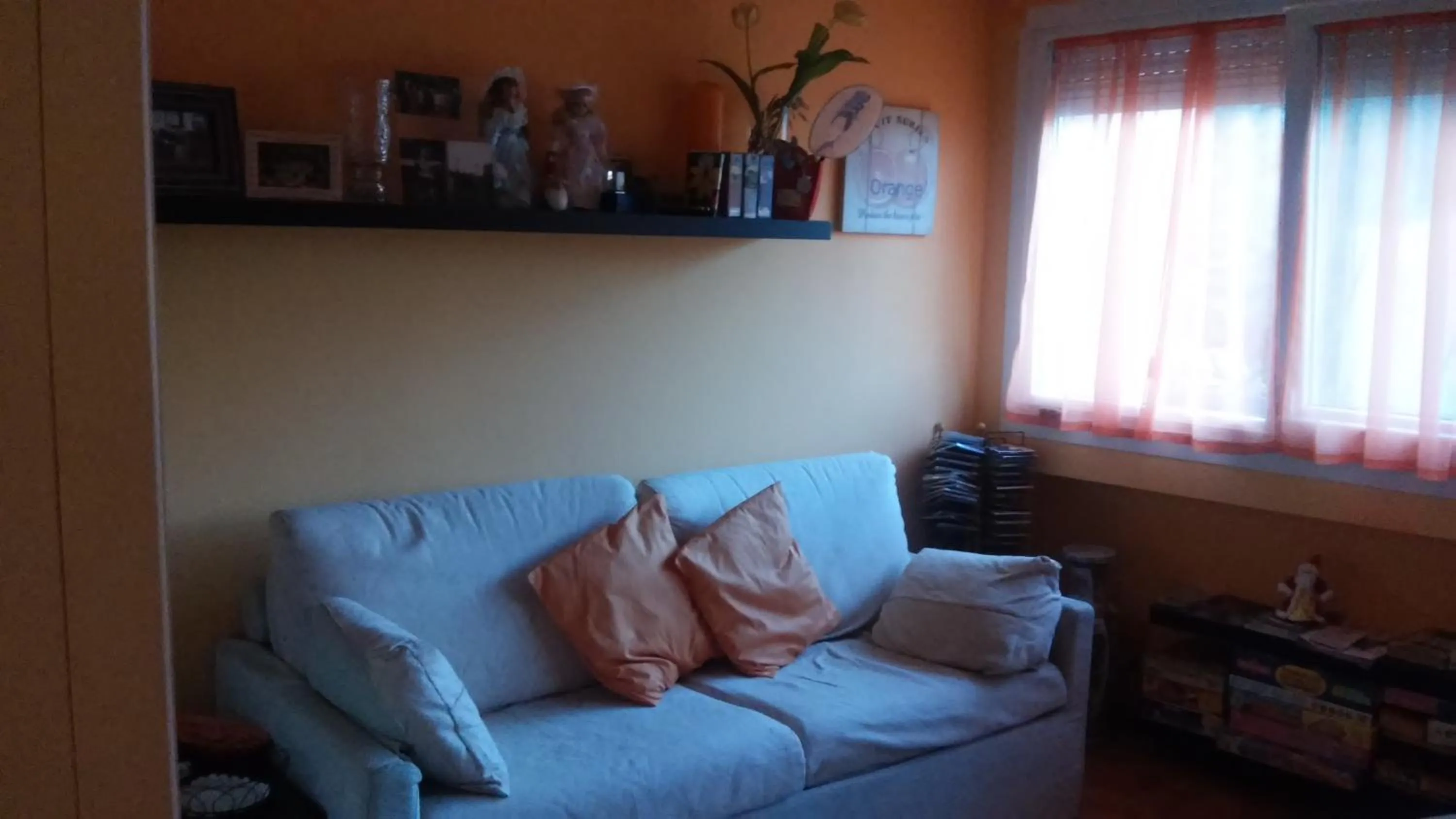 Living room in Orange House