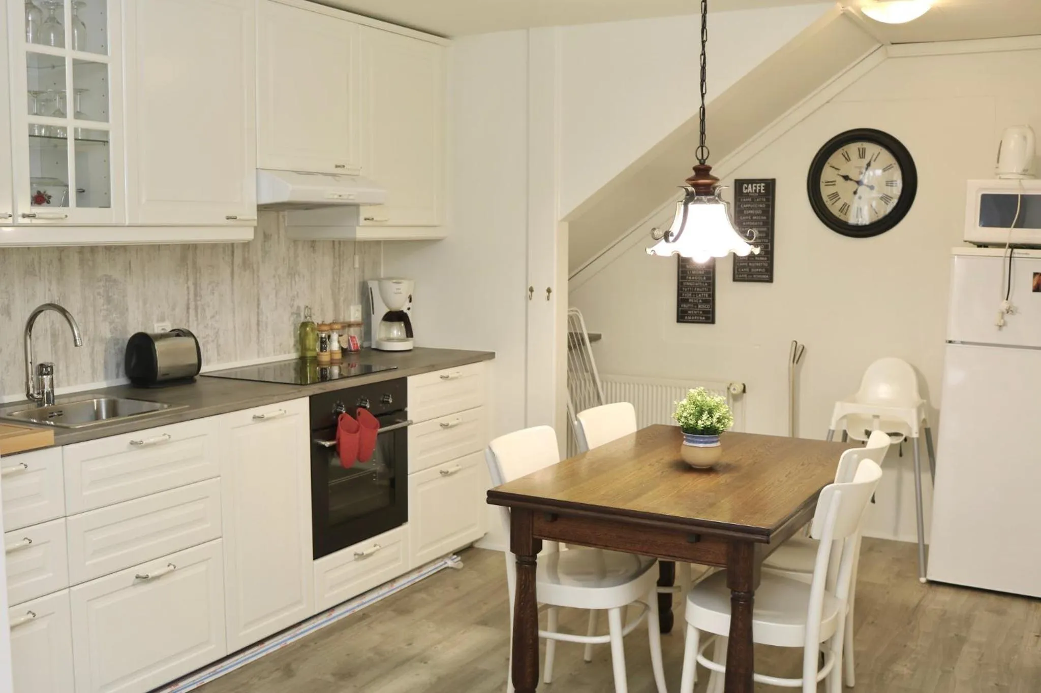 Kitchen or kitchenette in Miðhraun - Lava resort & Restaurant