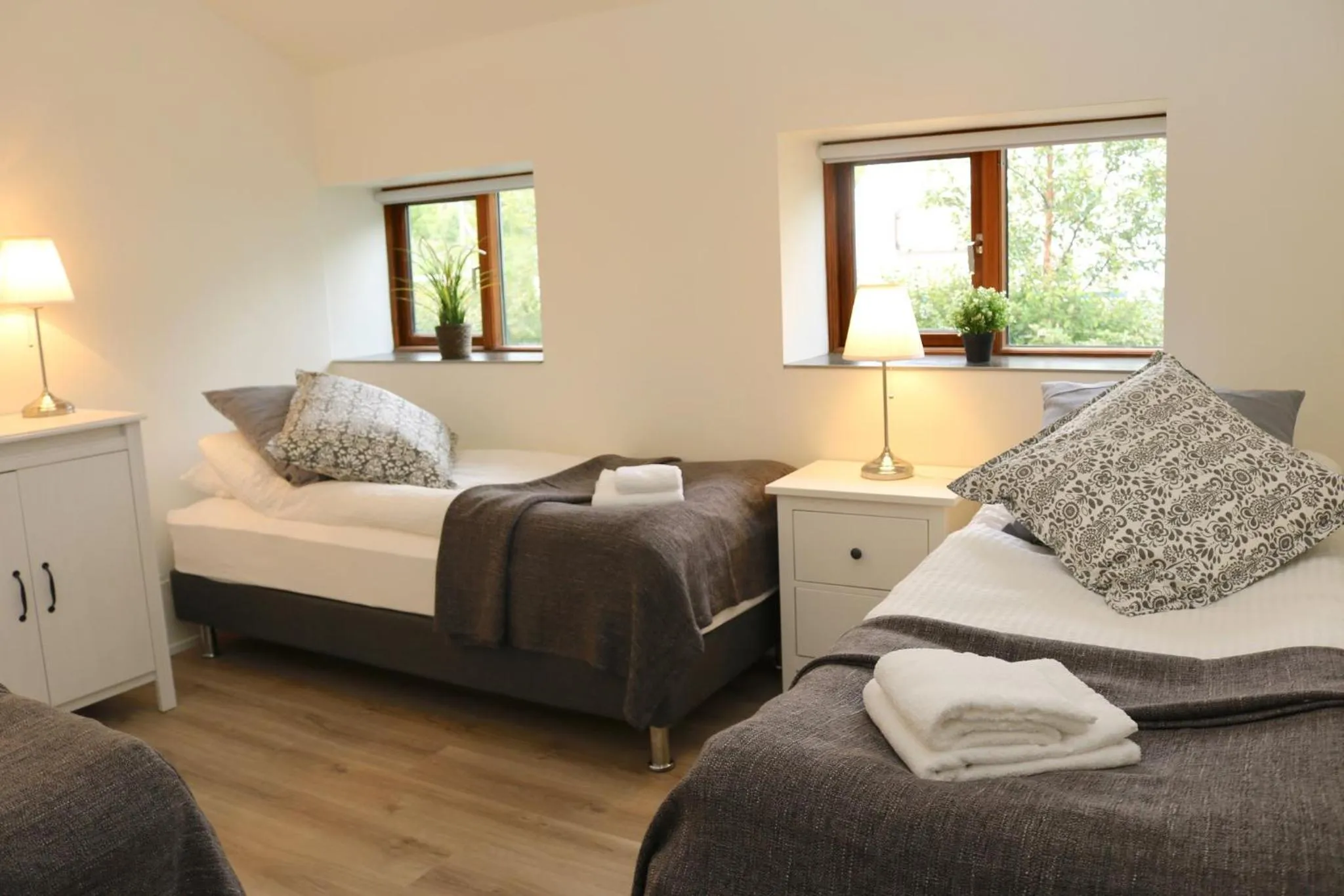 Bedroom, Bed in Miðhraun - Lava resort & Restaurant