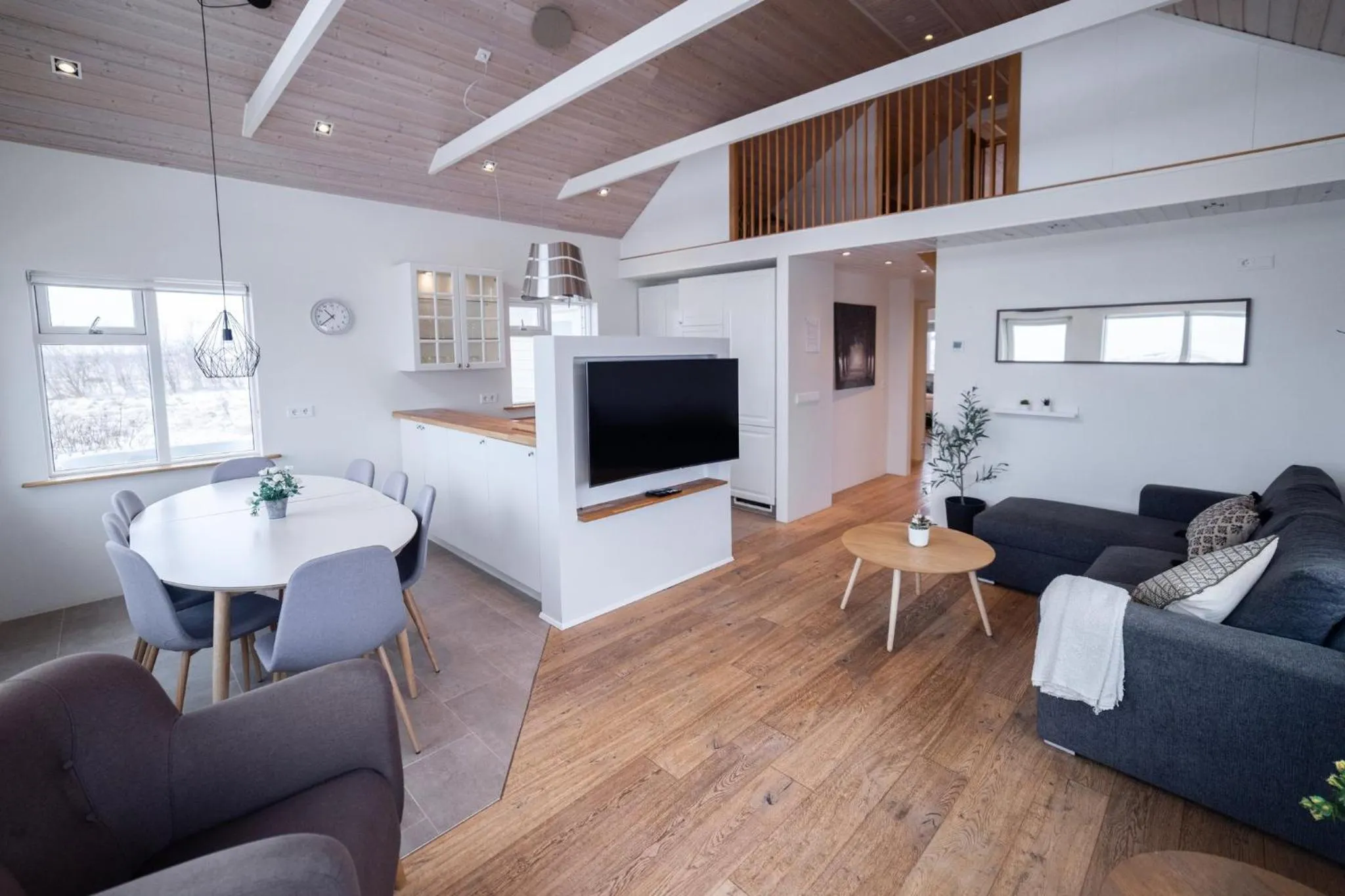 Living room in Miðhraun - Lava resort & Restaurant