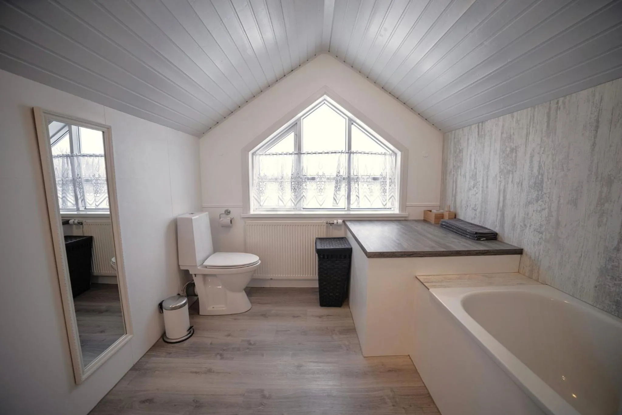 Bathroom in Miðhraun - Lava resort & Restaurant